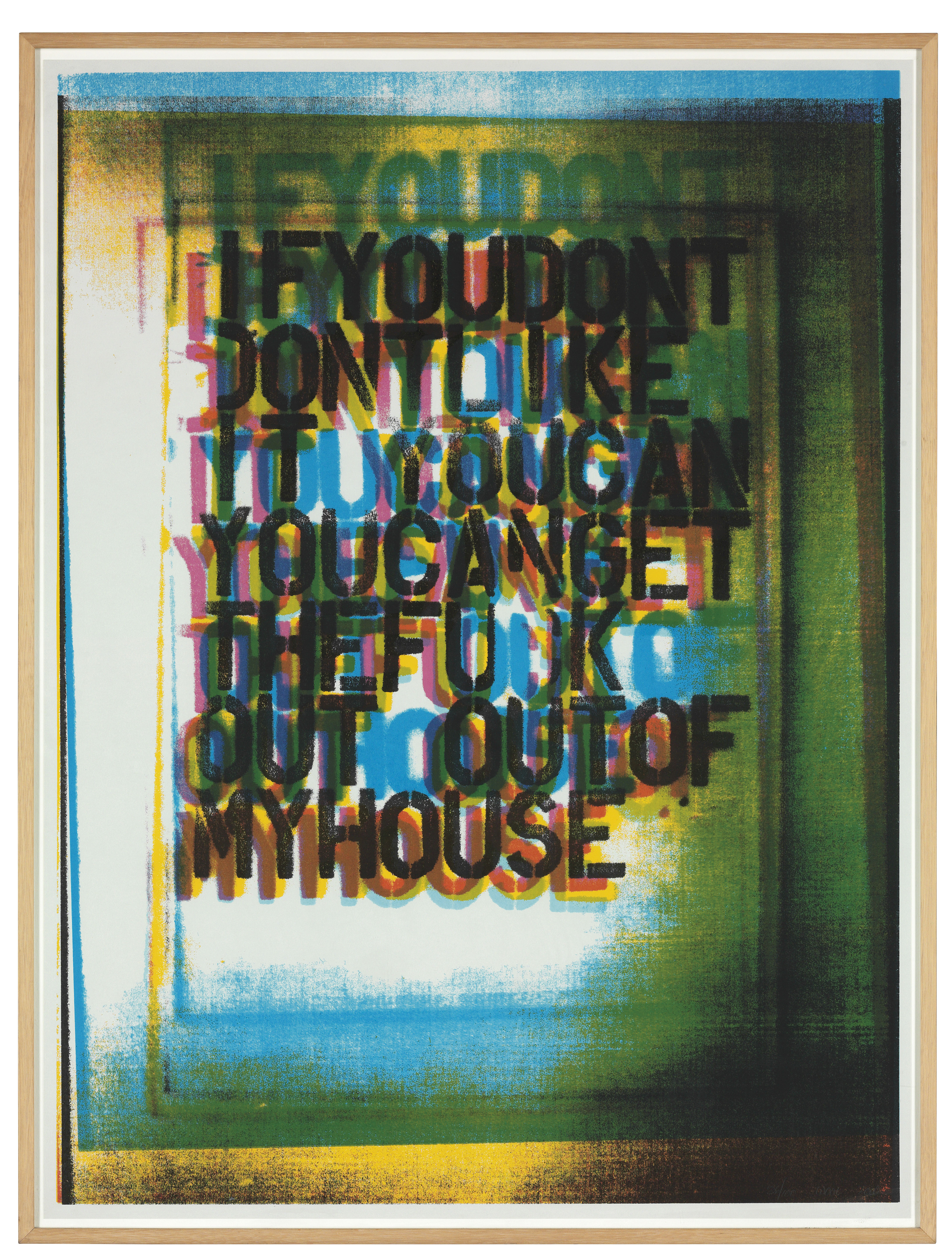 Christopher Wool — Мой дом I, II и III, изображение 6