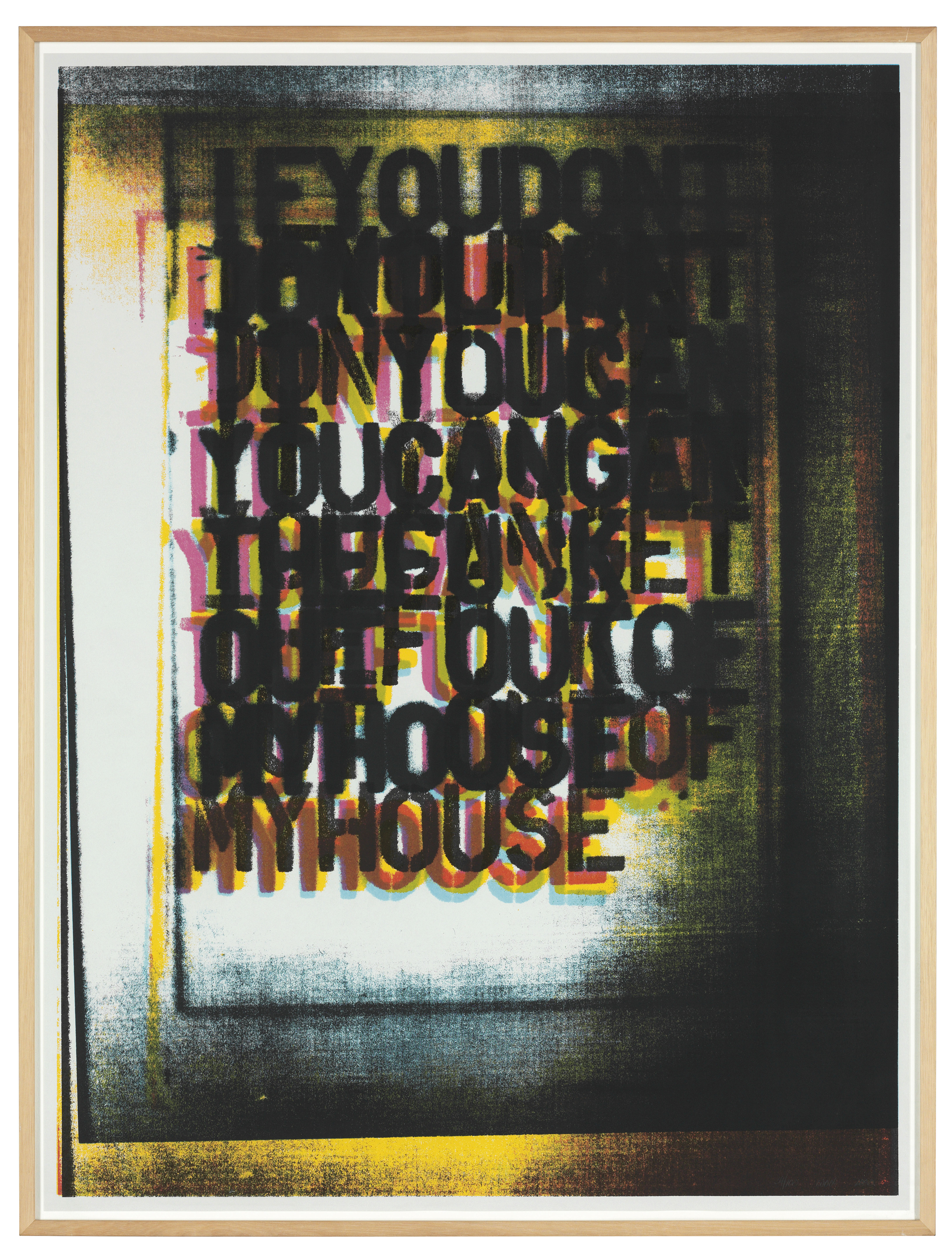 Christopher Wool — Мой дом I, II и III, изображение 7