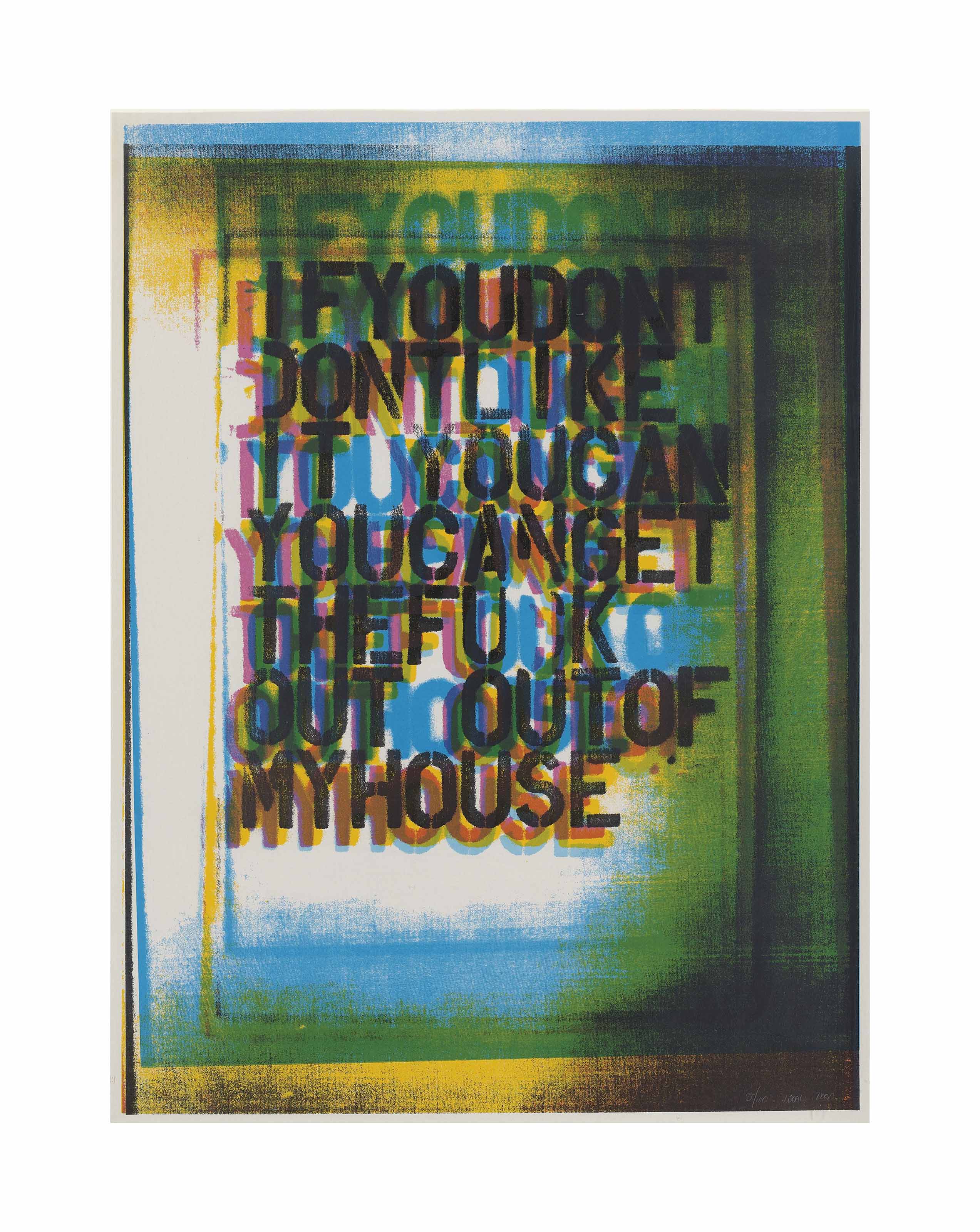 Christopher Wool — Мой дом III