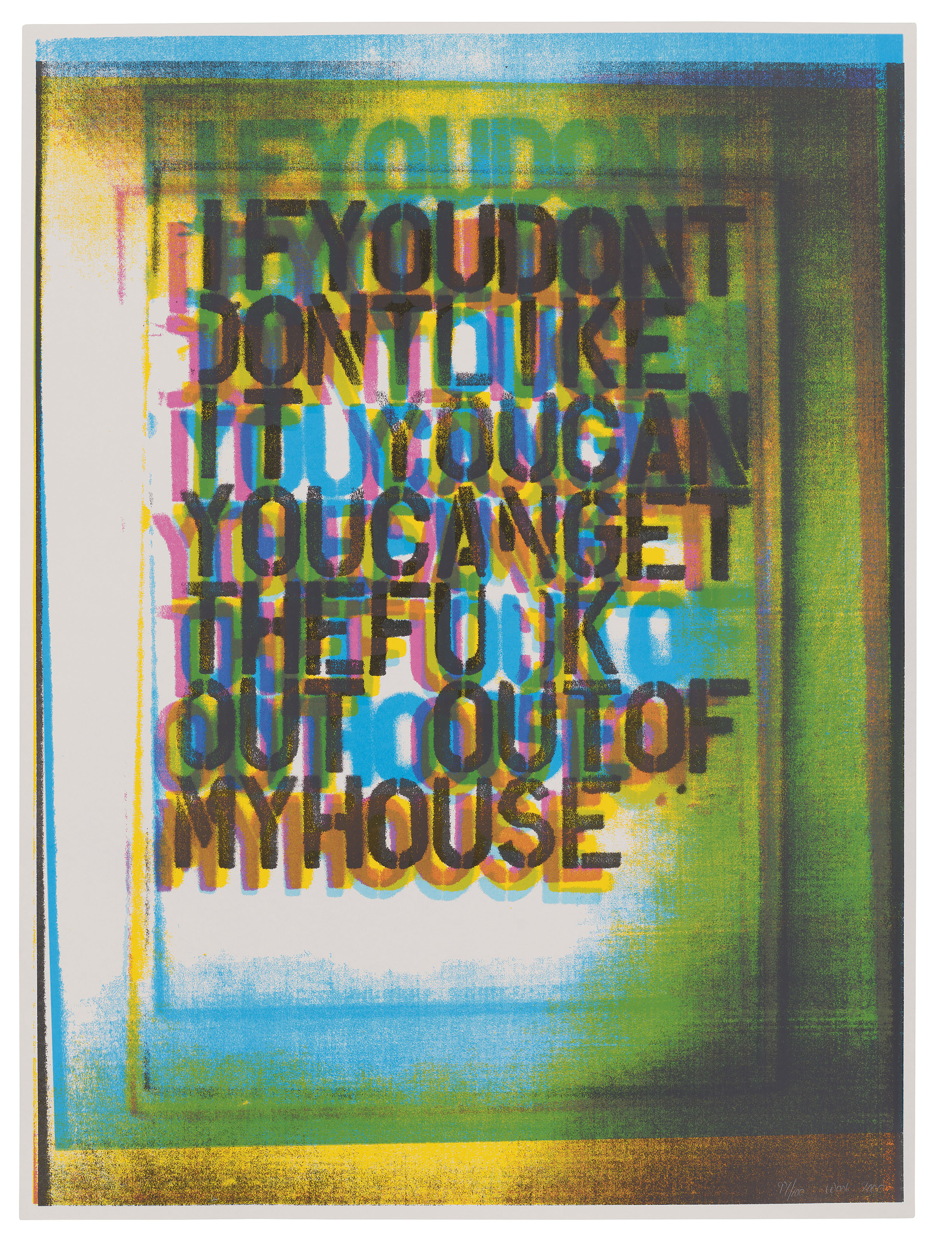 Christopher Wool — Мой дом III