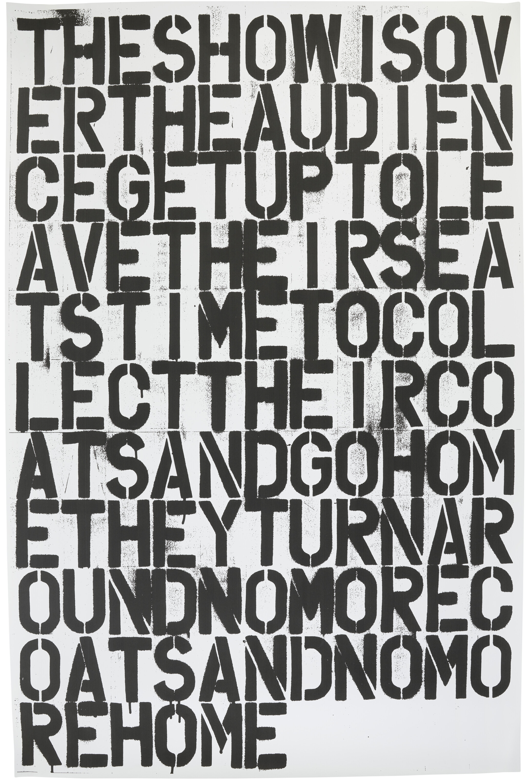 Christopher Wool — Без названия