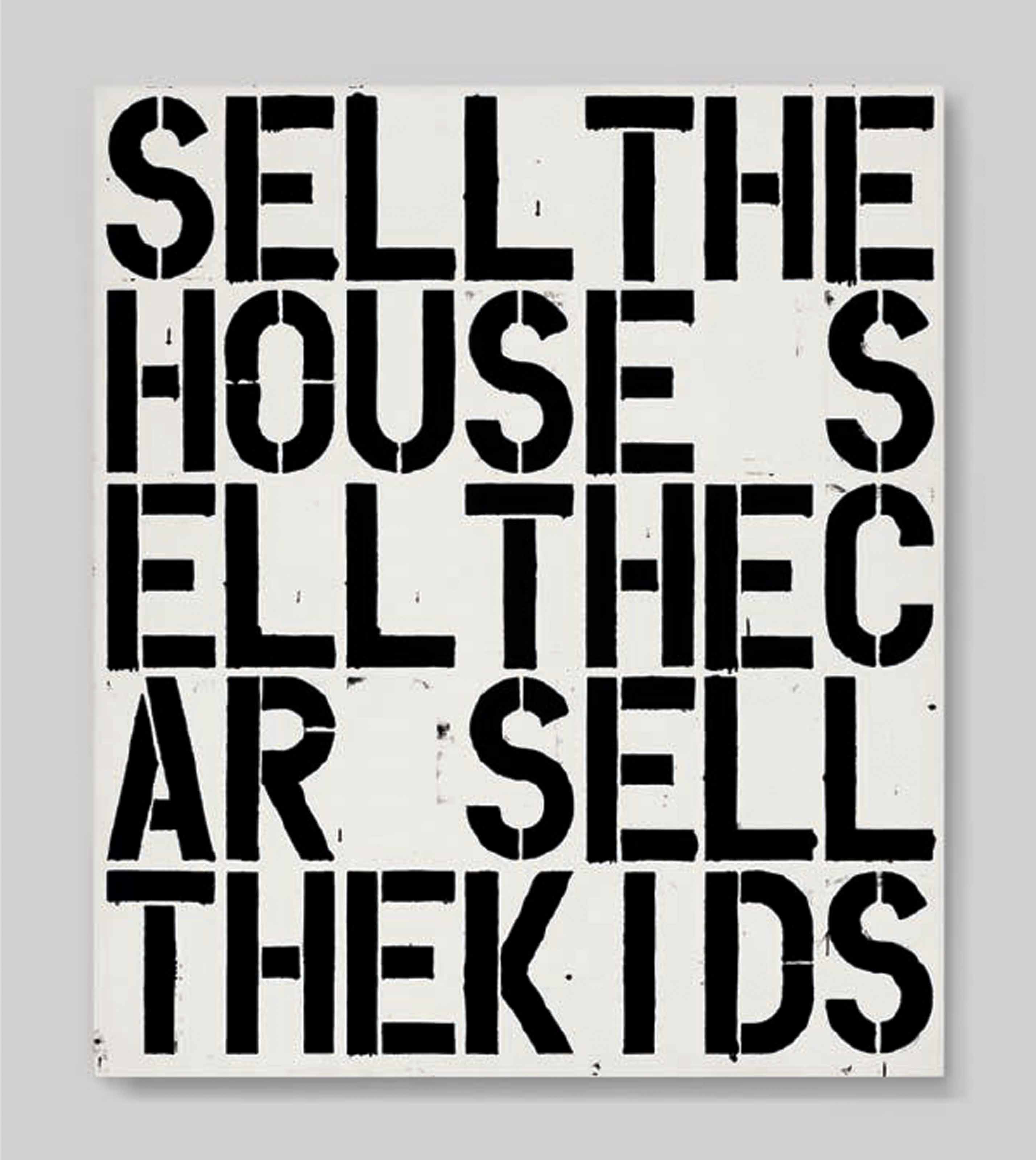 Christopher Wool — Апокалипсис сейчас