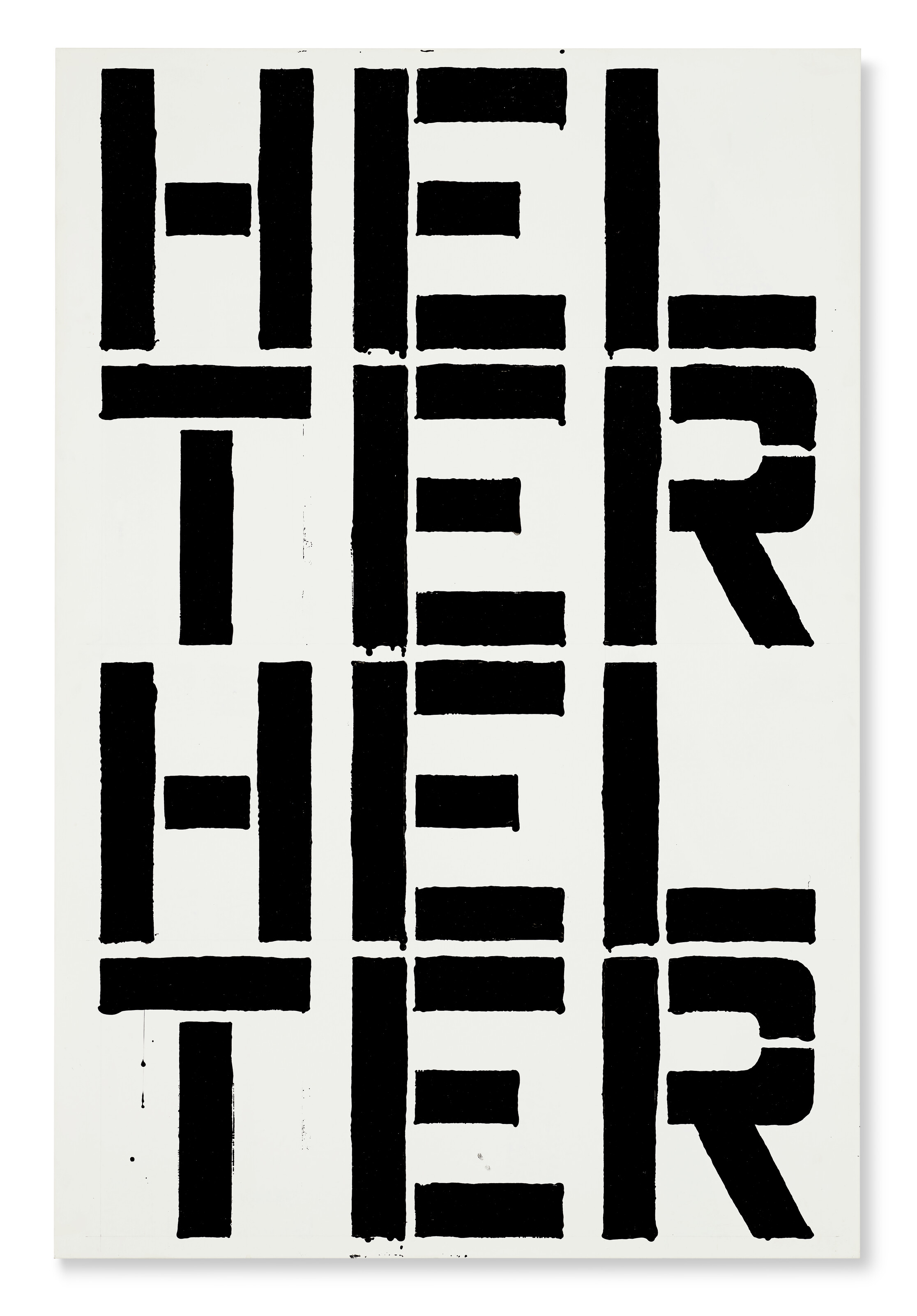 Christopher Wool — Без названия