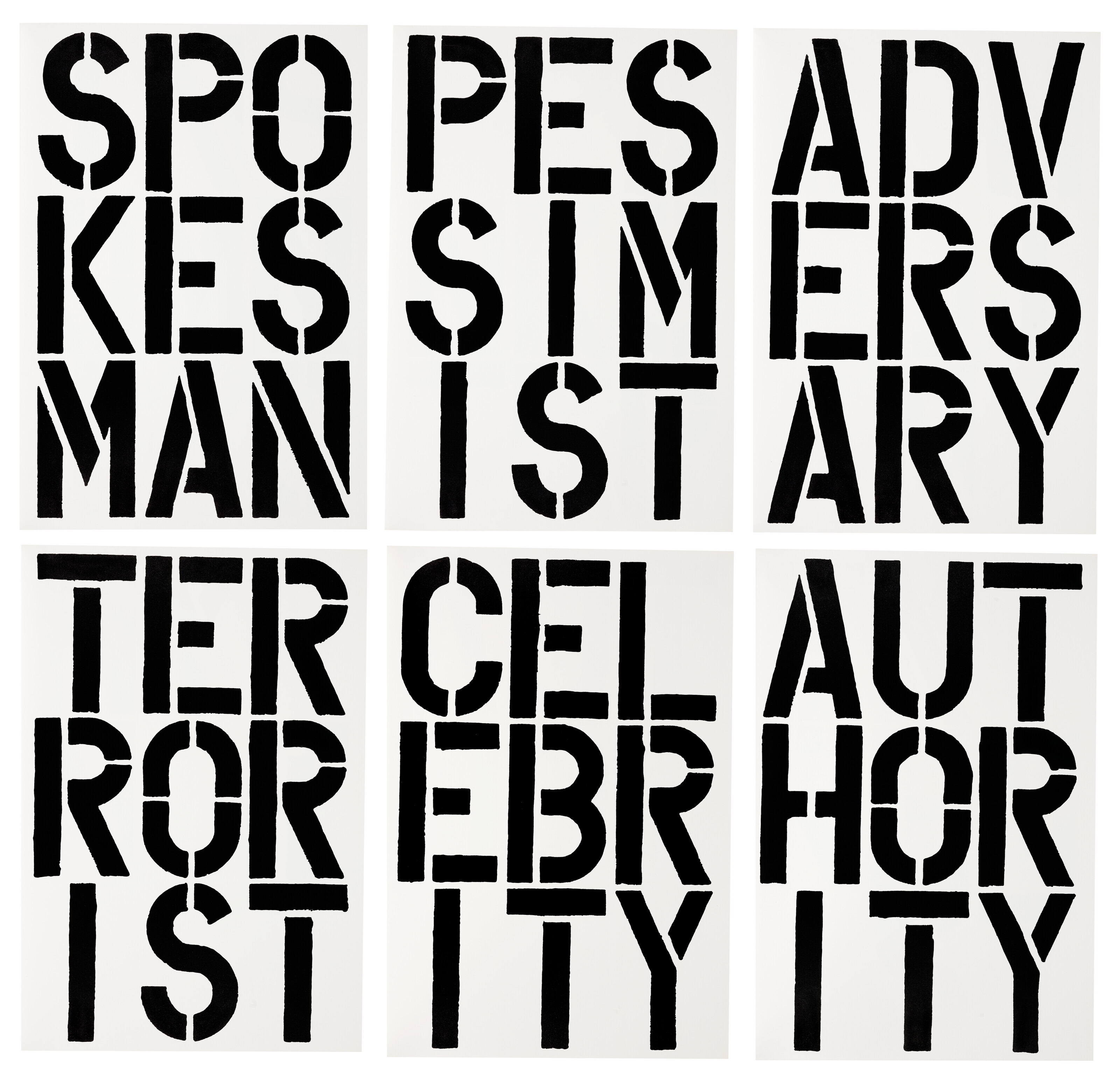 Christopher Wool — Черная книга