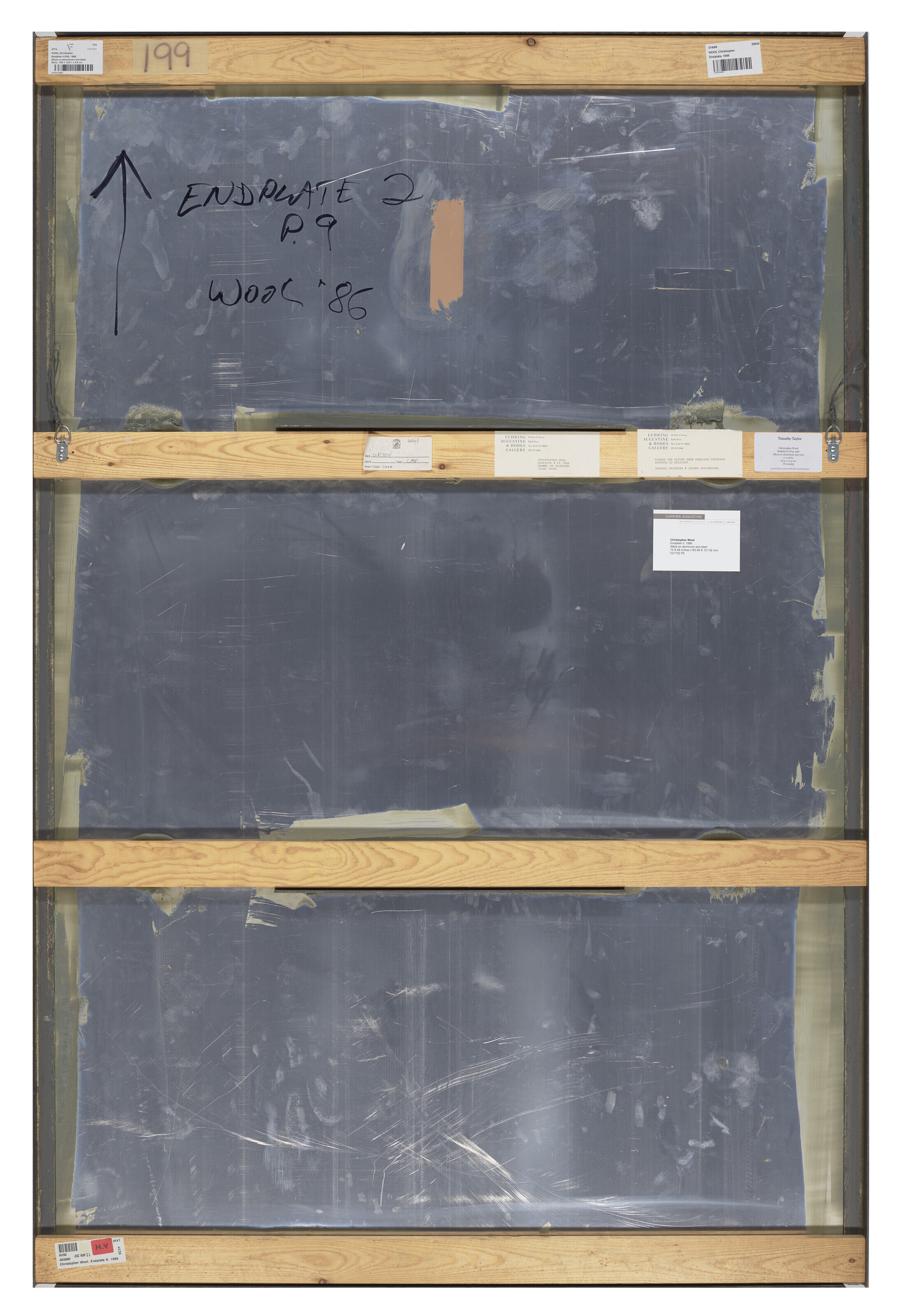 Christopher Wool — Торцевая пластина II, изображение 2