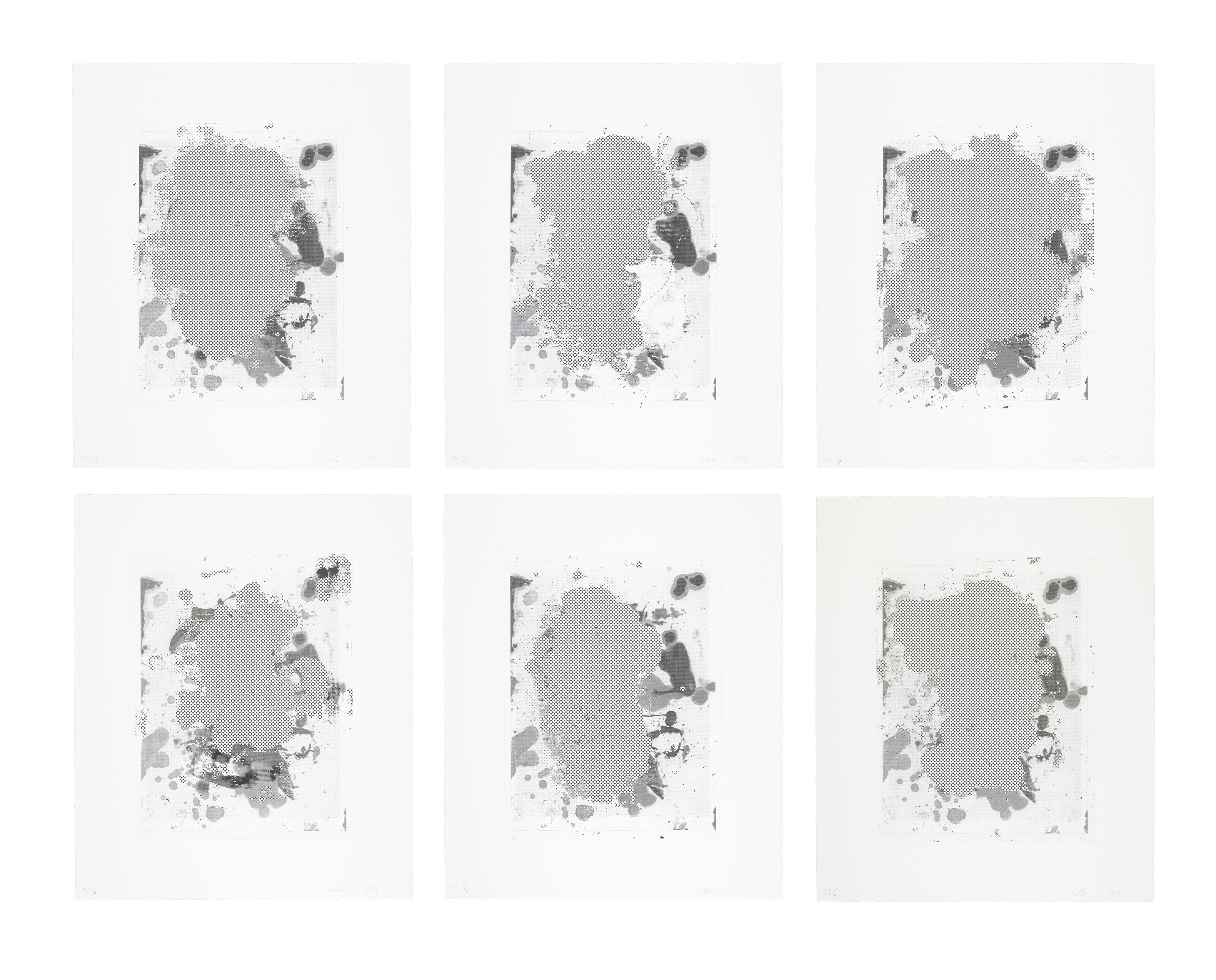 Christopher Wool — Портреты (ч/б)