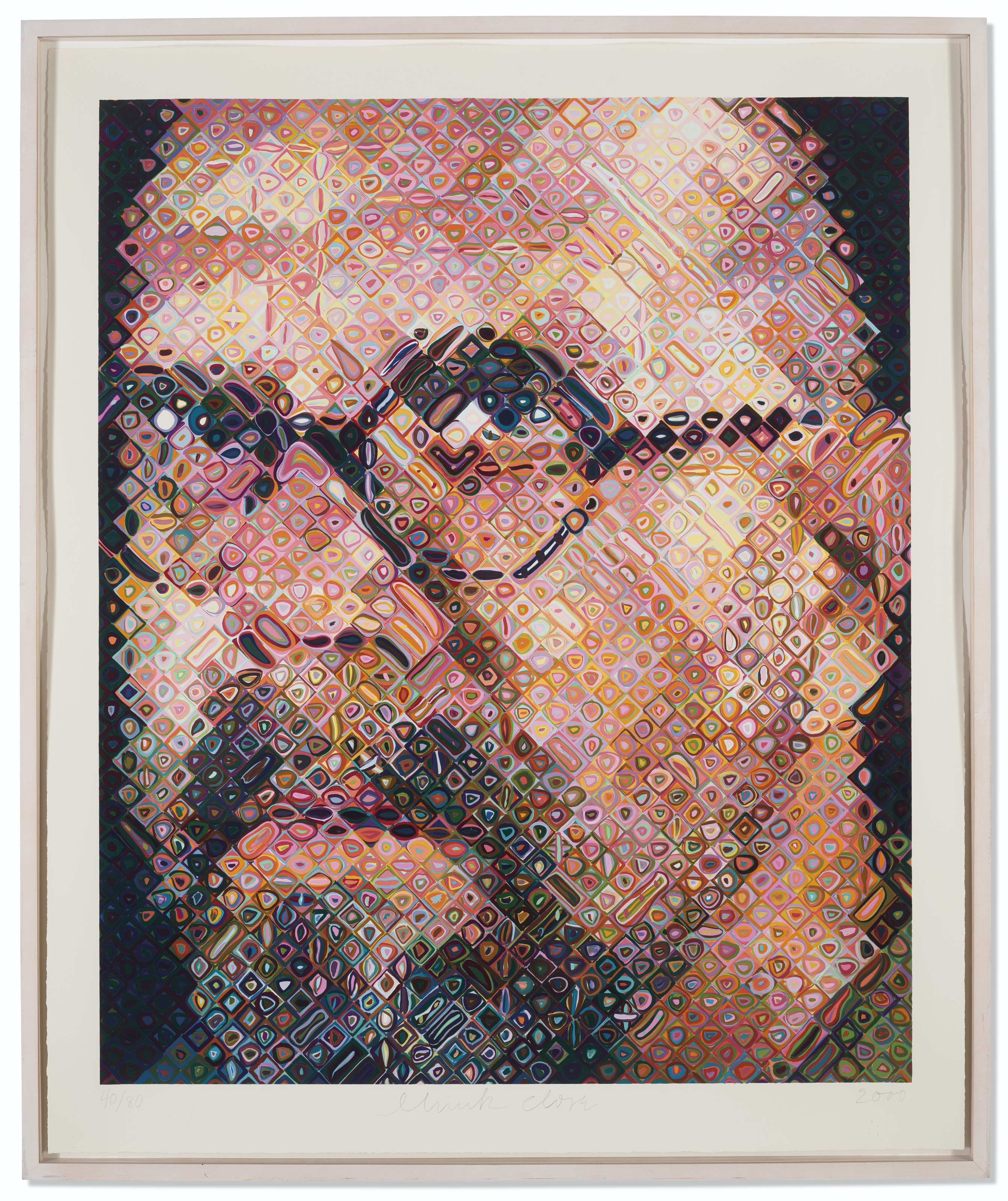 Chuck Close — Автопортрет, изображение 2