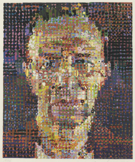 Chuck Close — Алекс