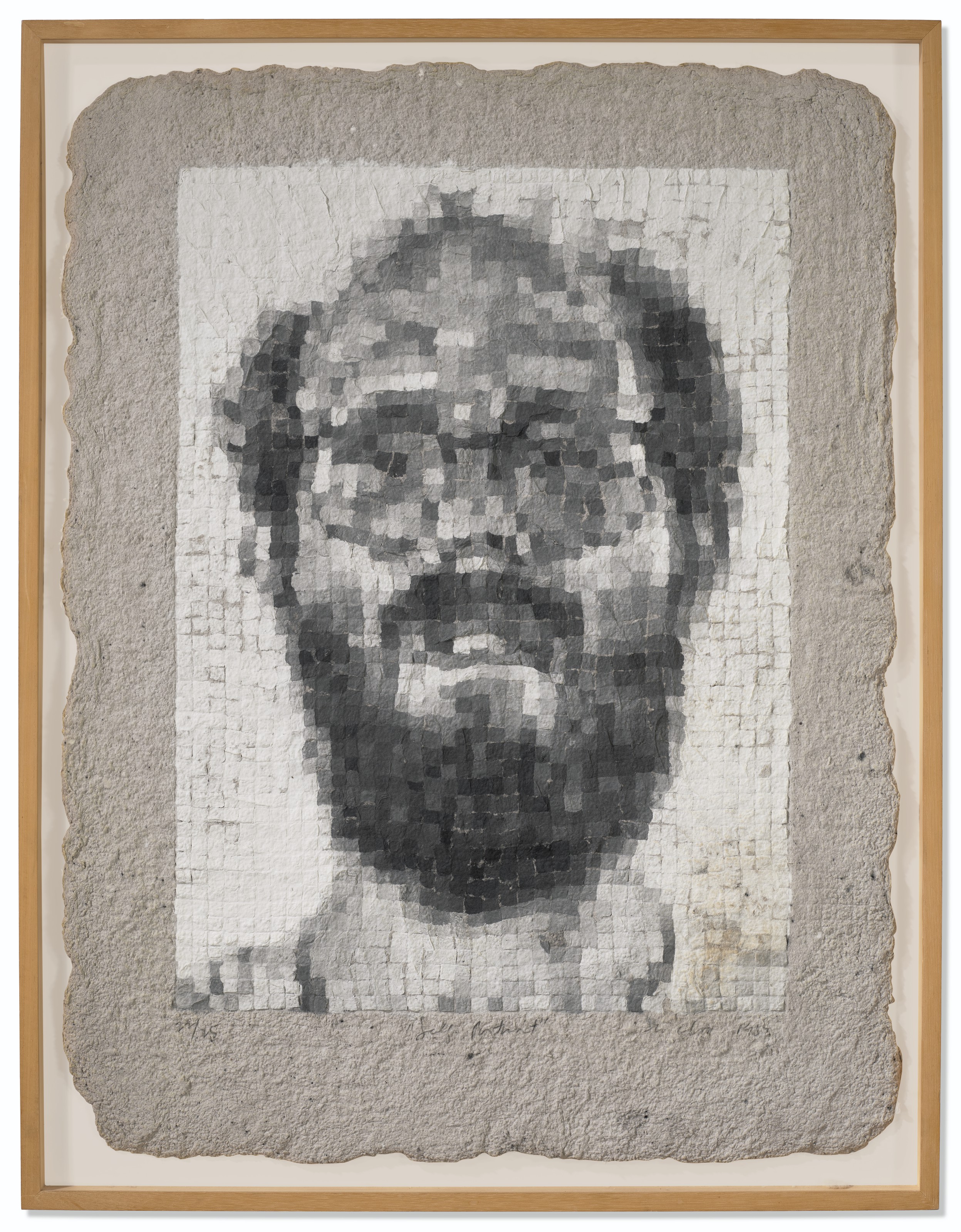 Chuck Close — Автопортрет/Манипулированный, изображение 2