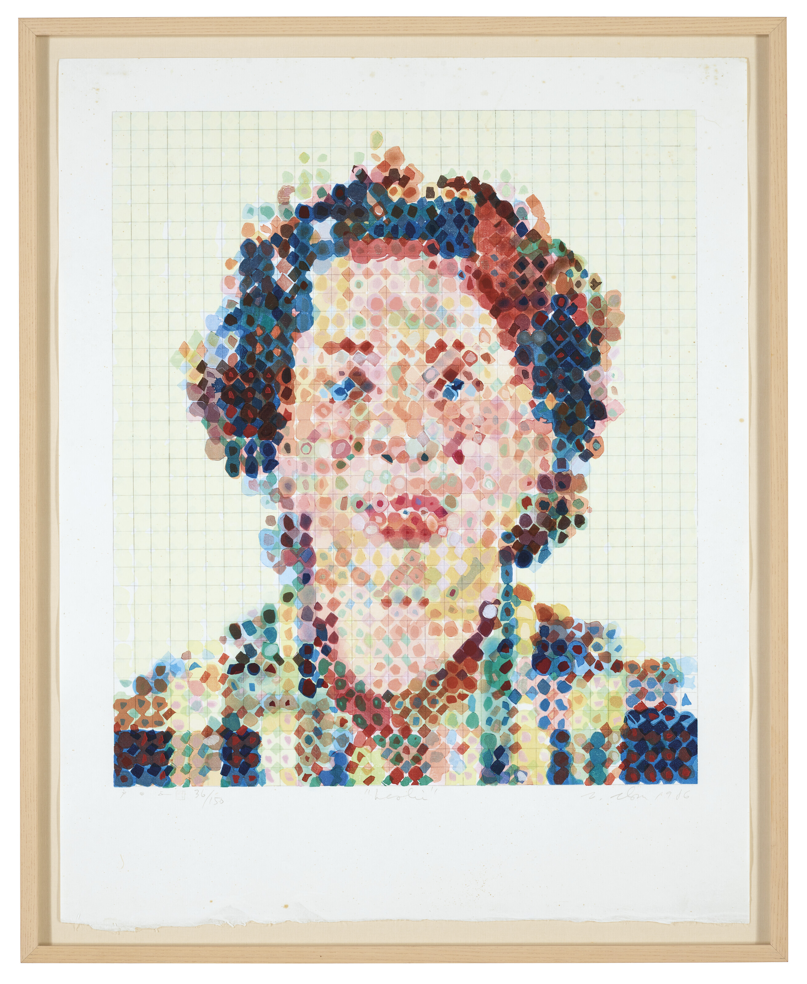 Chuck Close — Лесли, изображение 2