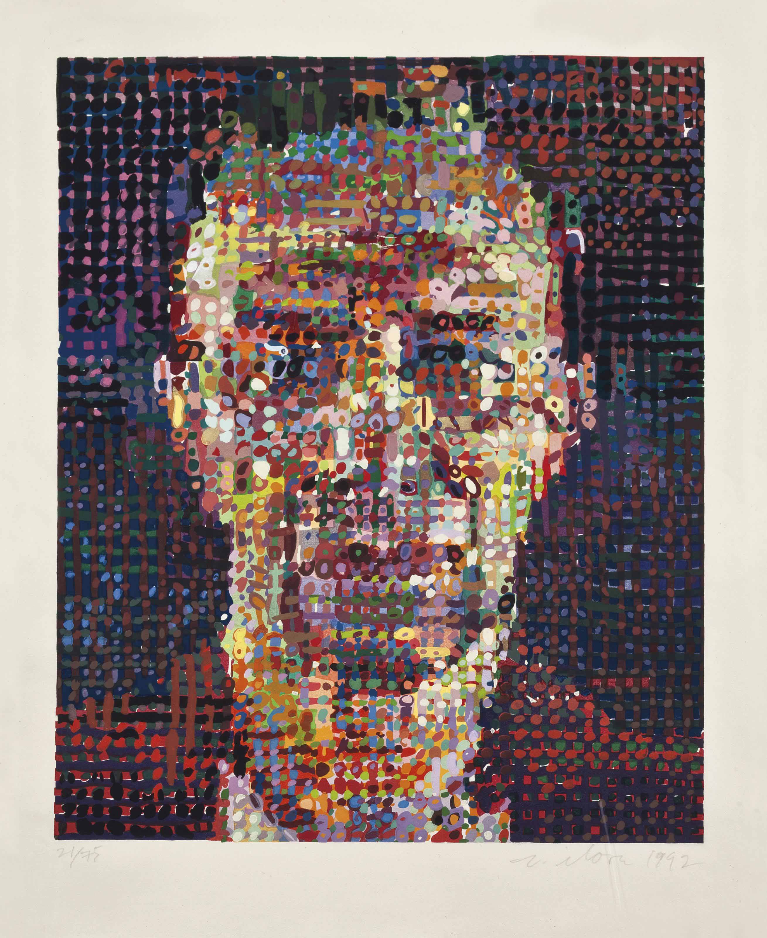 Chuck Close — Алекс