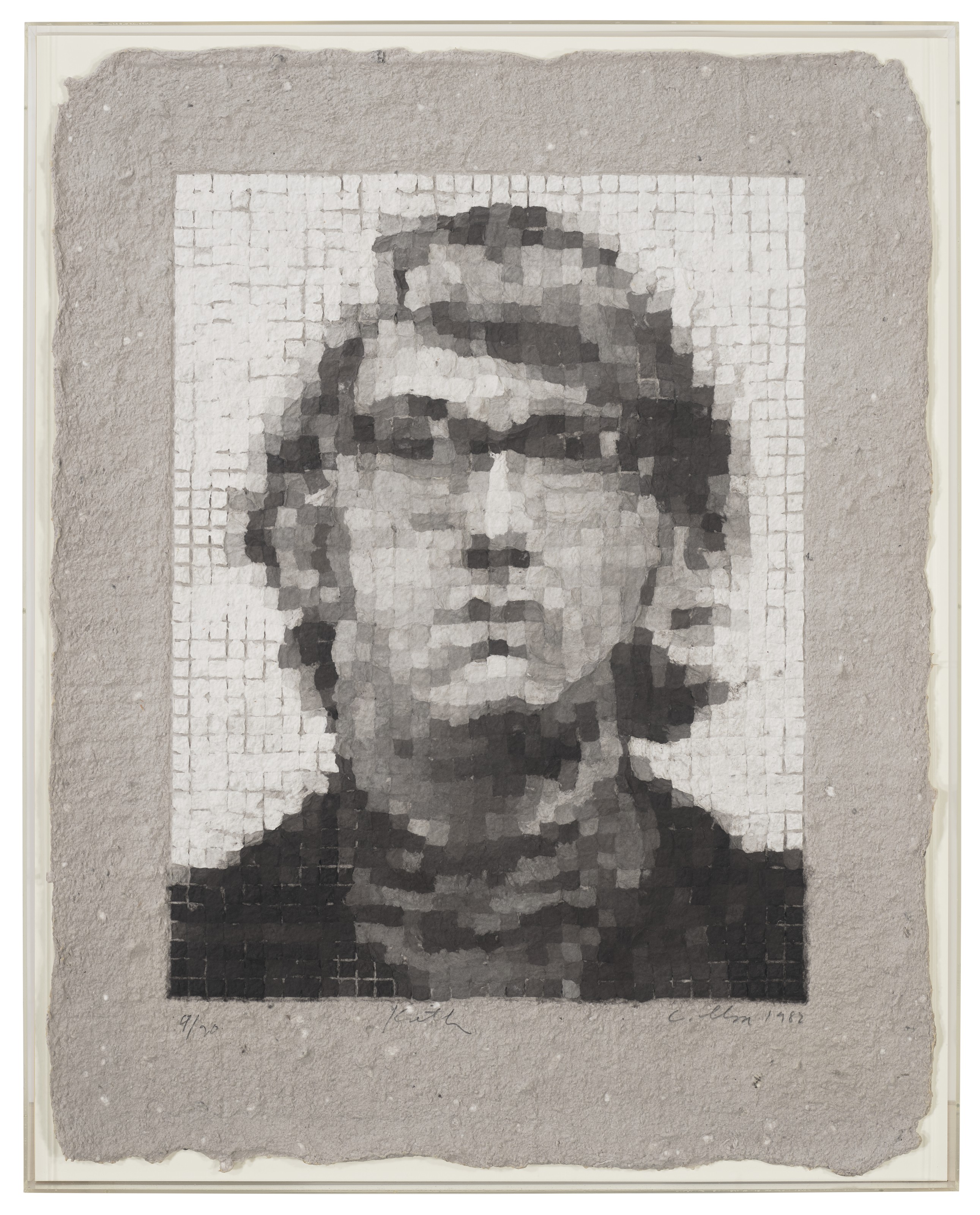 Chuck Close — Кейт Против / Манипулируемый, изображение 2