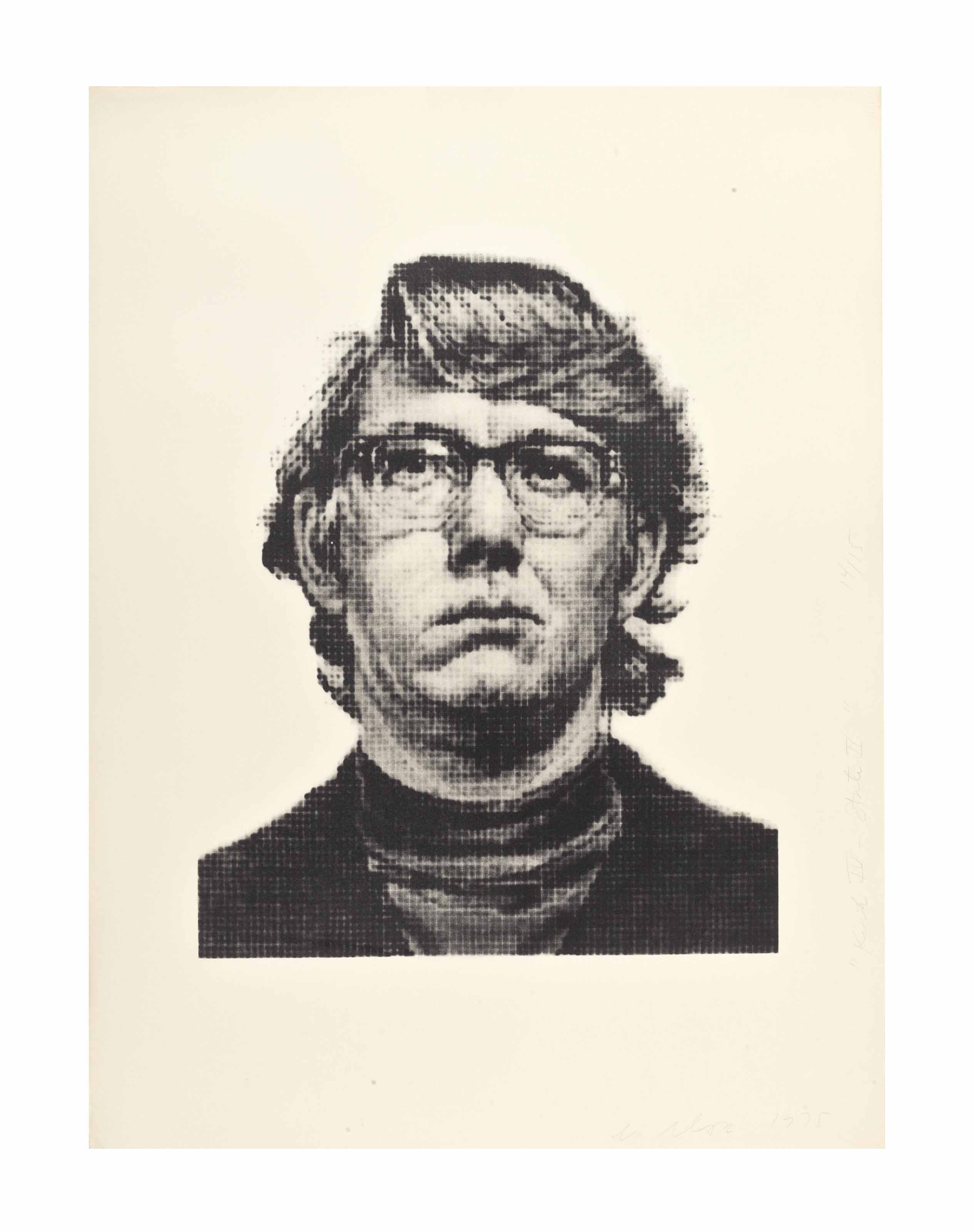 Chuck Close — Кейт IV, штат II