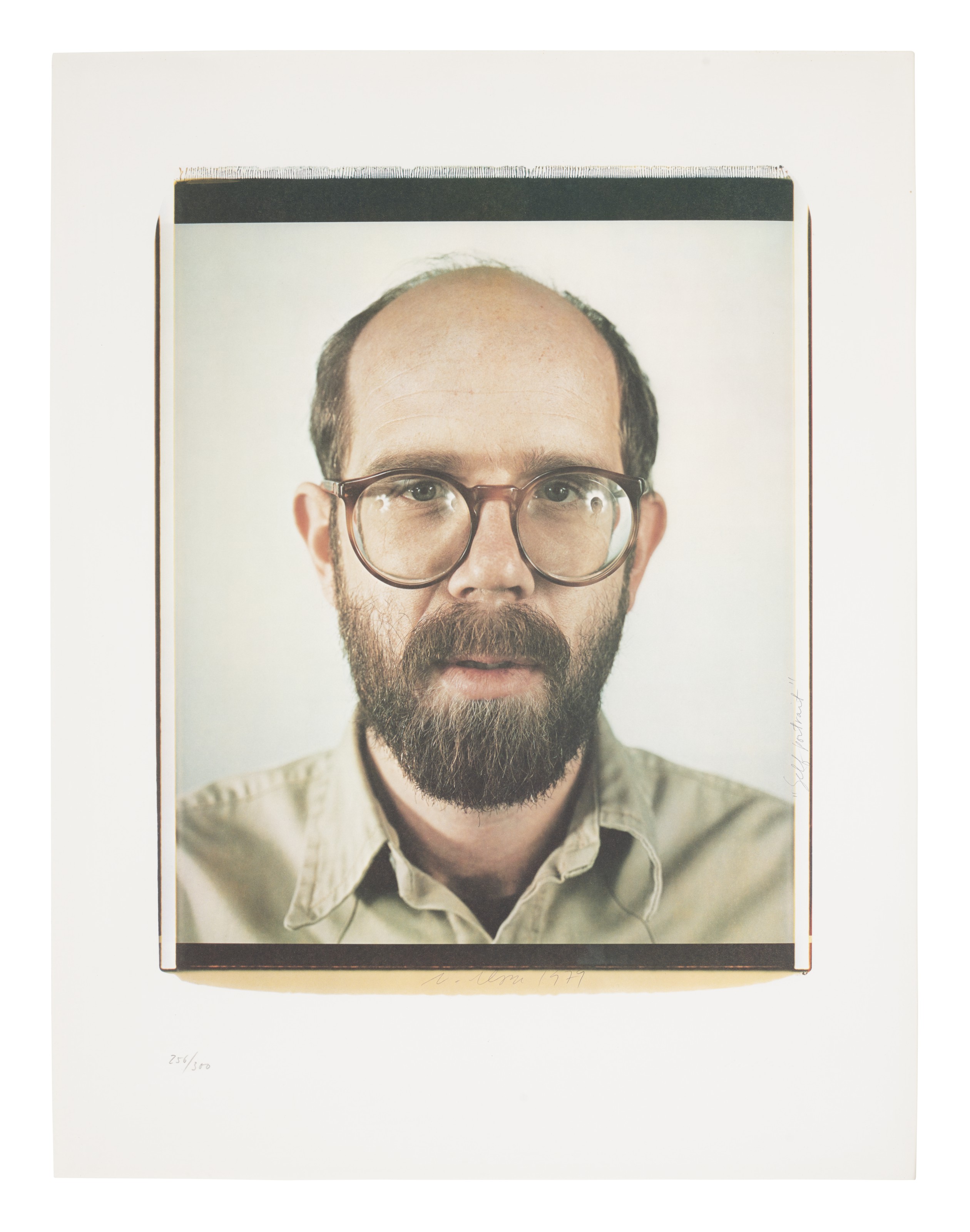 Chuck Close — Автопортрет 1979