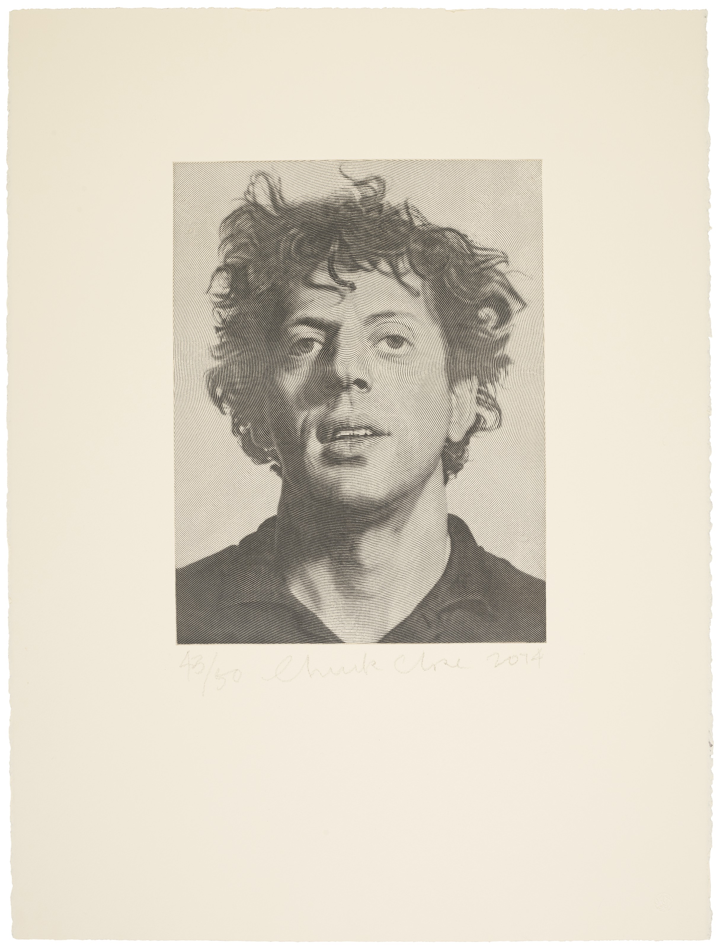 Chuck Close — Фил (спираль)