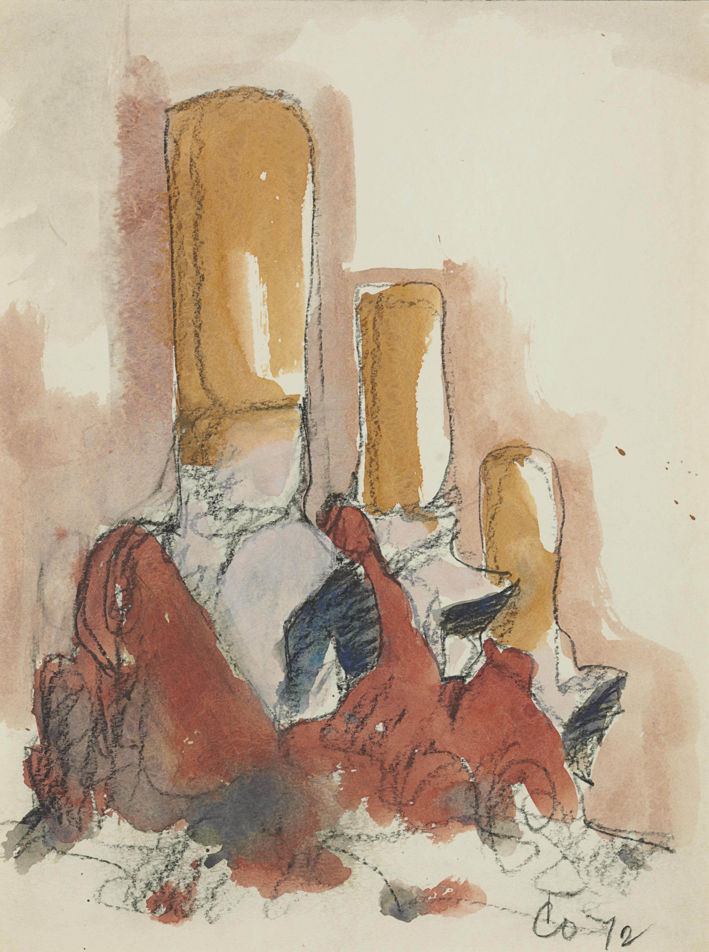 Claes Oldenburg — Фигуры, высеченные в скале
