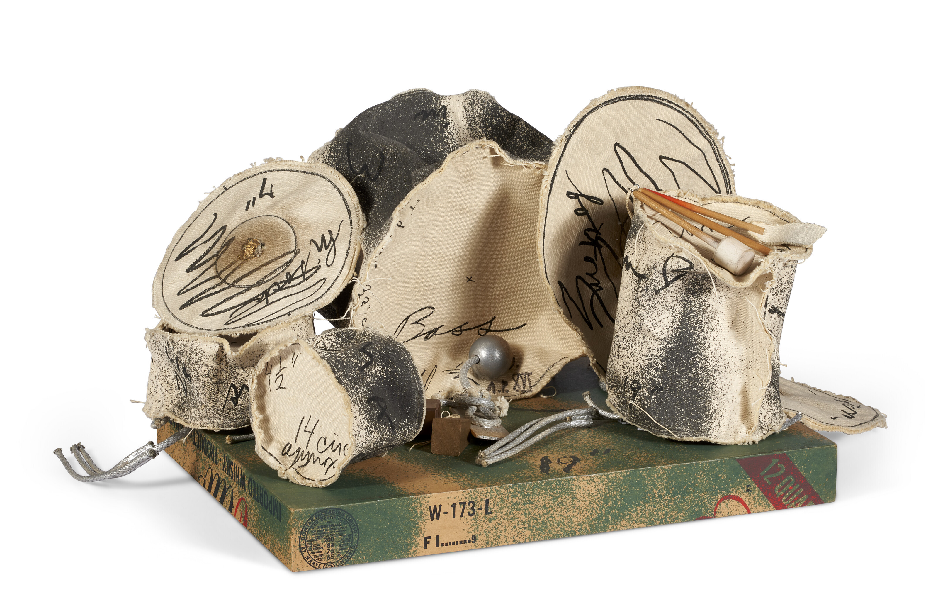 Claes Oldenburg — Миниатюрная мягкая ударная установка, изображение 2