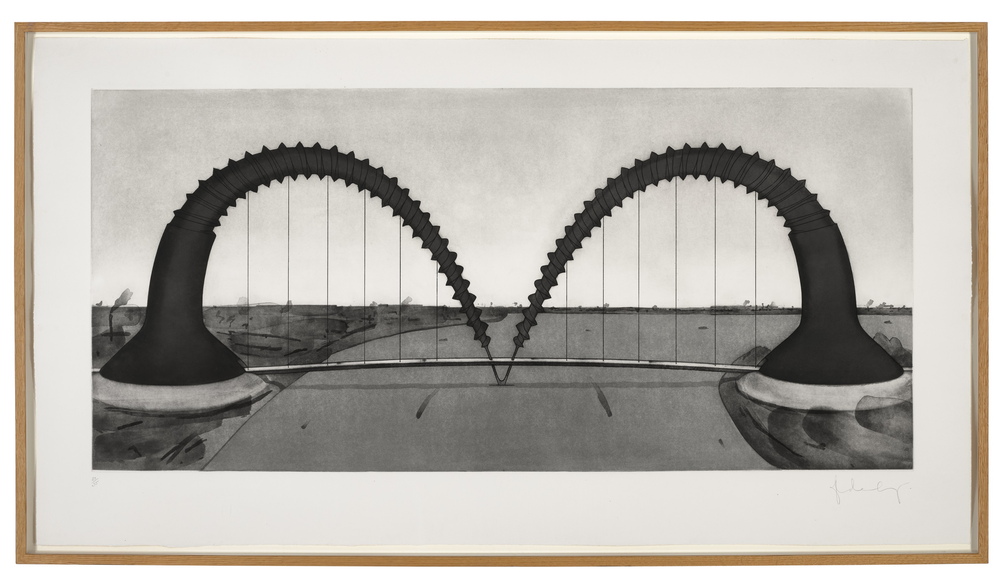 Claes Oldenburg — Винтовой мост (состояние II), изображение 2