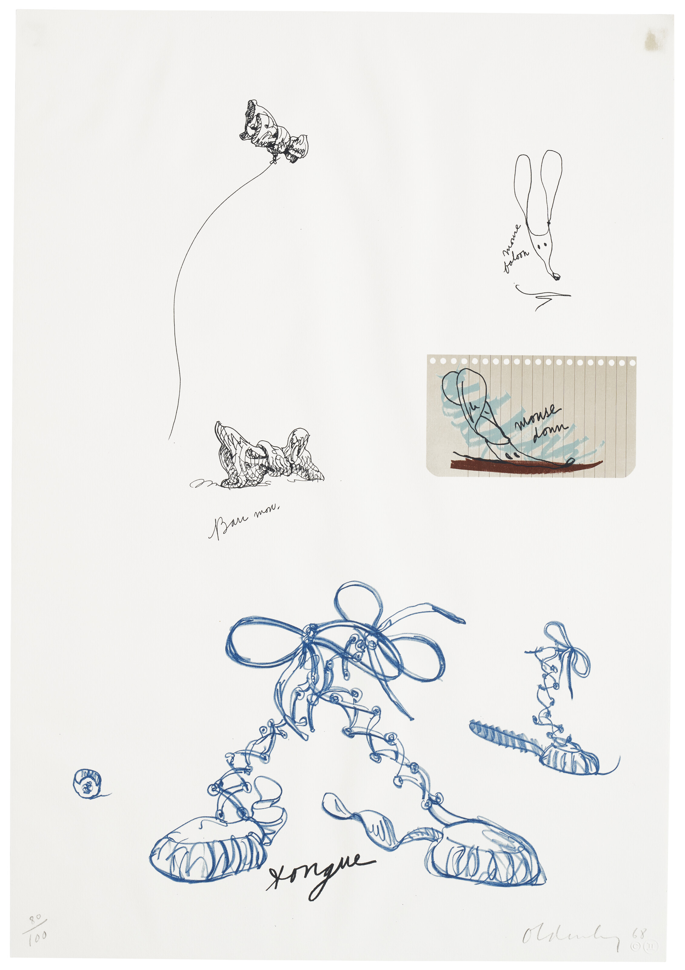 Claes Oldenburg — Записи, изображение 5