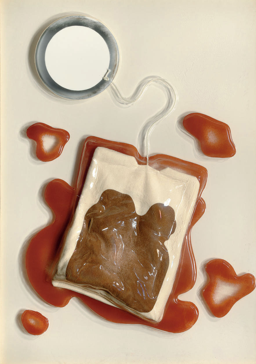 Claes Oldenburg — Чай в пакетиках, от 4 штук на оргстекле (Axsom & Platzker, 36)