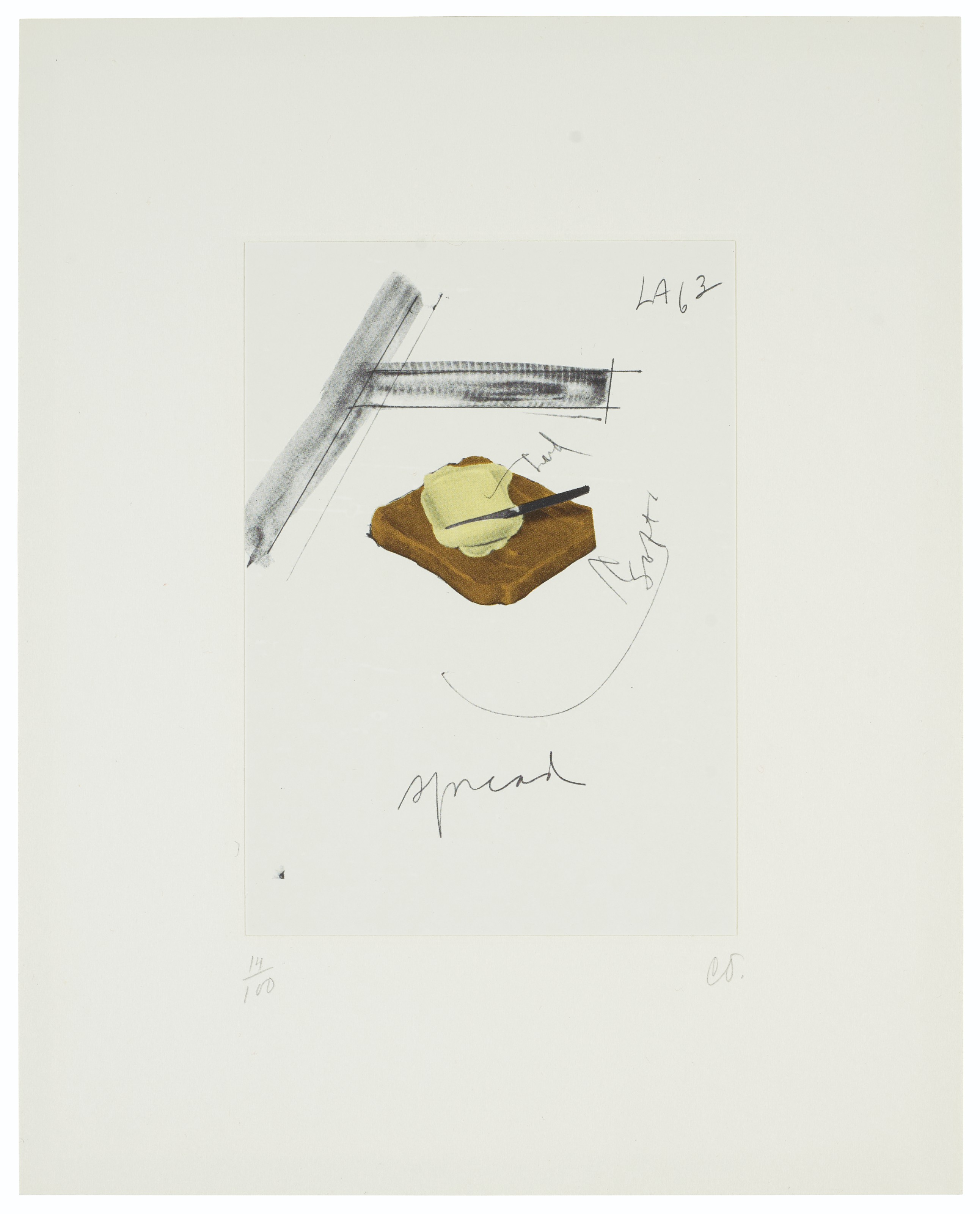 Claes Oldenburg — Заметки в руках, изображение 3