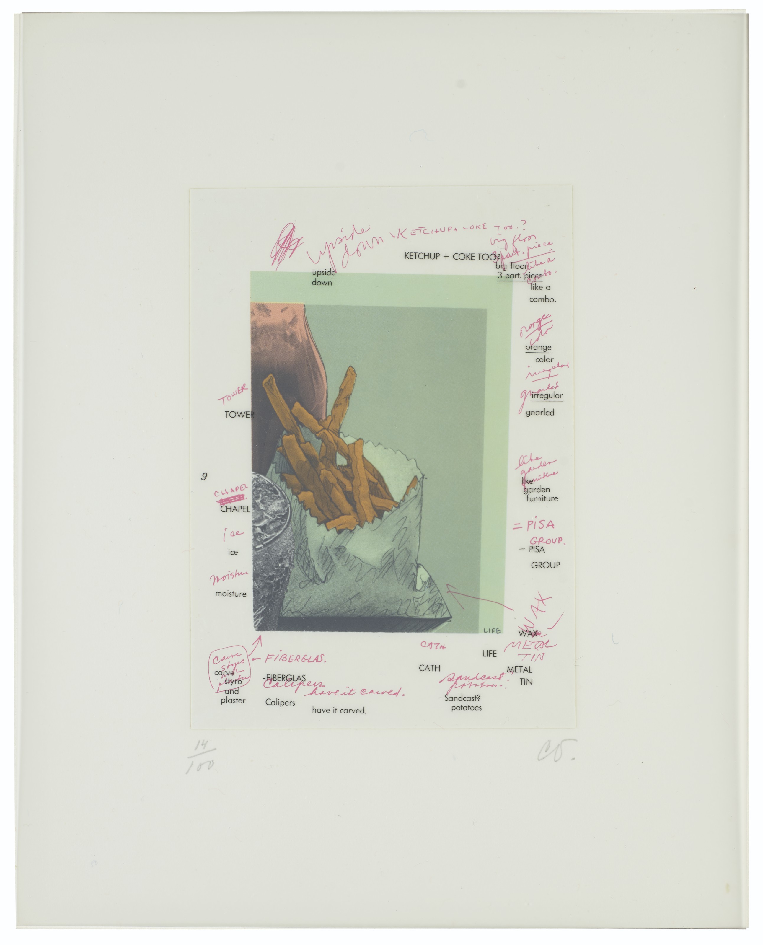 Claes Oldenburg — Заметки в руках, изображение 4