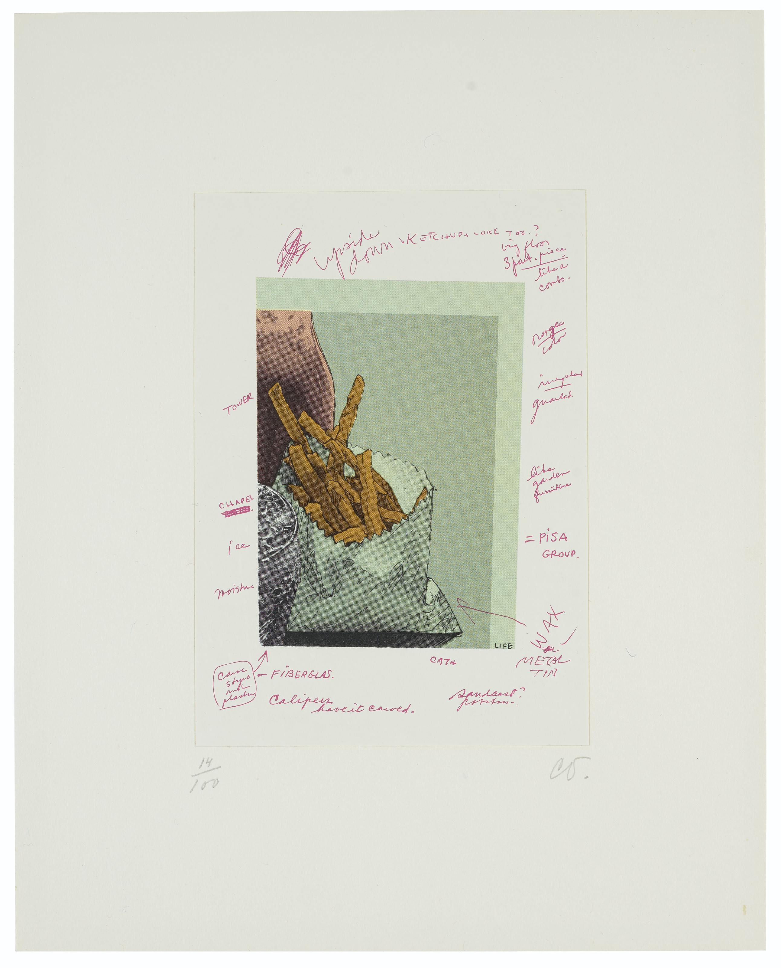 Claes Oldenburg — Заметки в руках, изображение 5