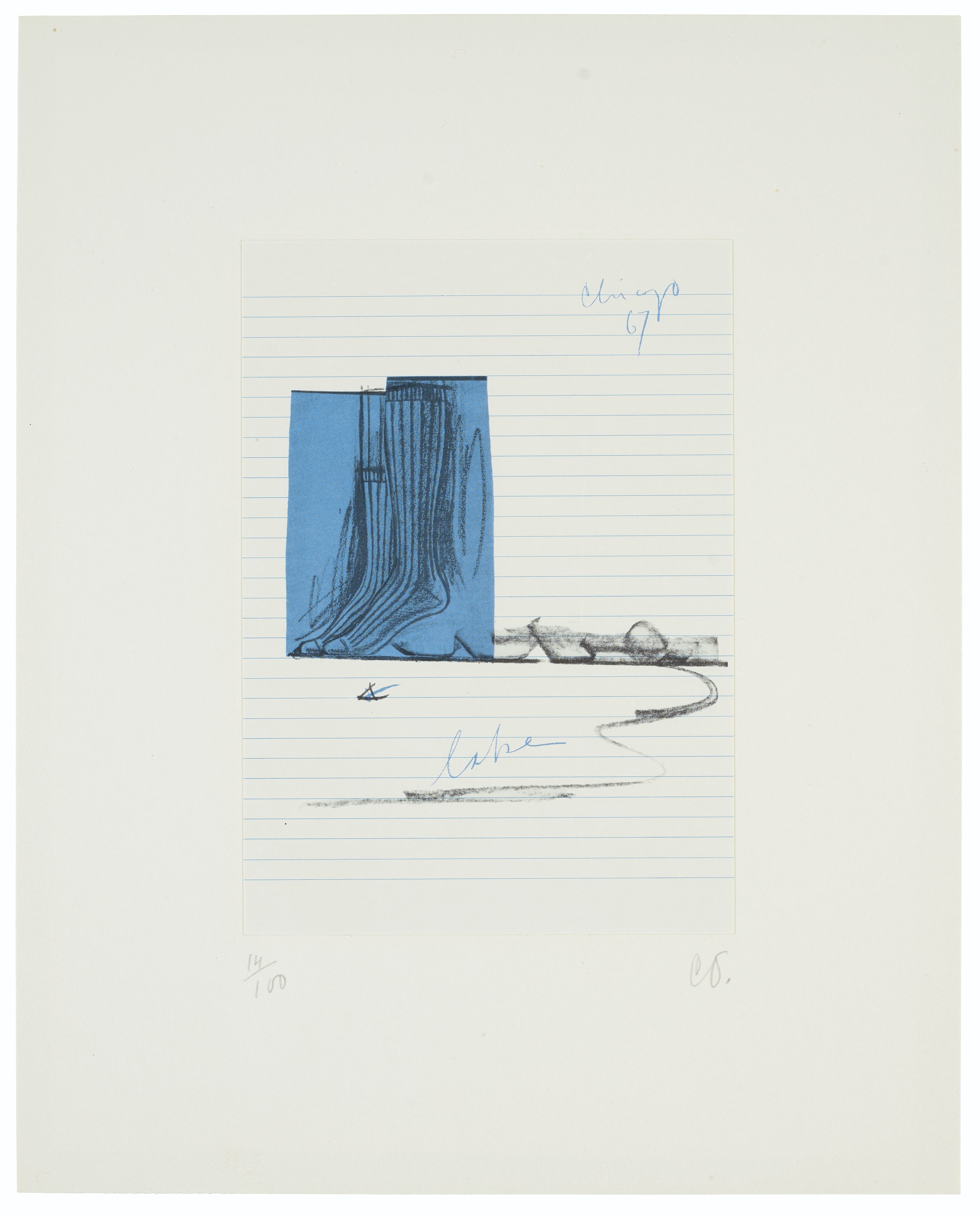 Claes Oldenburg — Заметки в руках, изображение 6