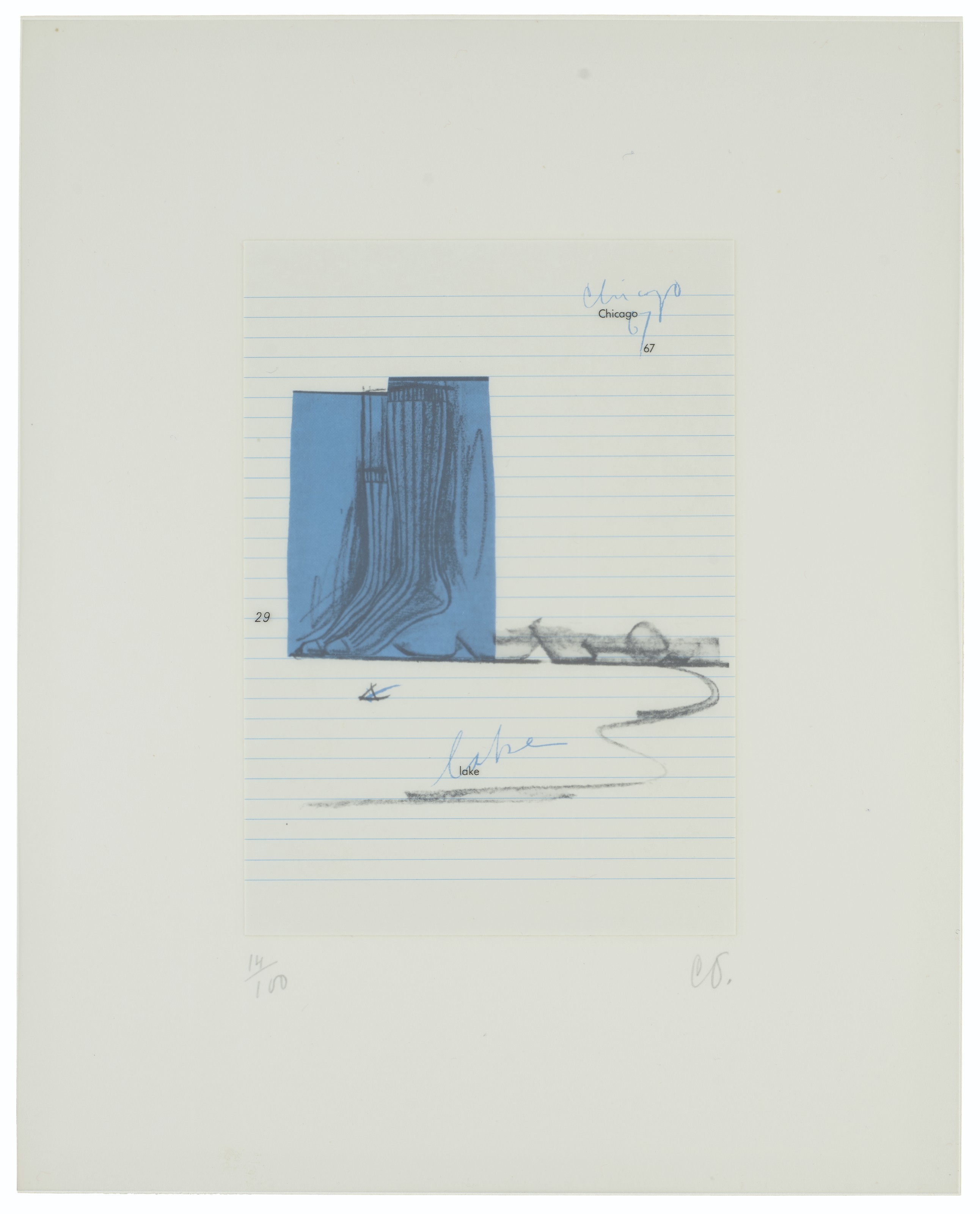 Claes Oldenburg — Заметки в руках, изображение 7