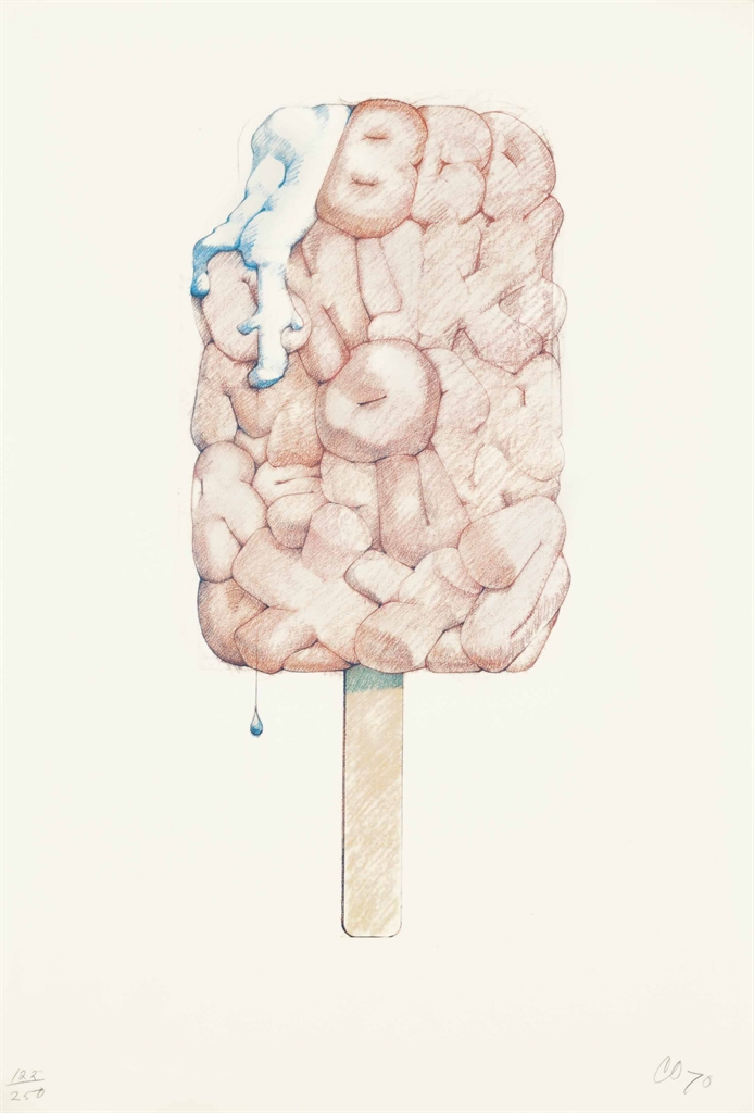 Claes Oldenburg — Алафбет в виде бара с хорошим настроением