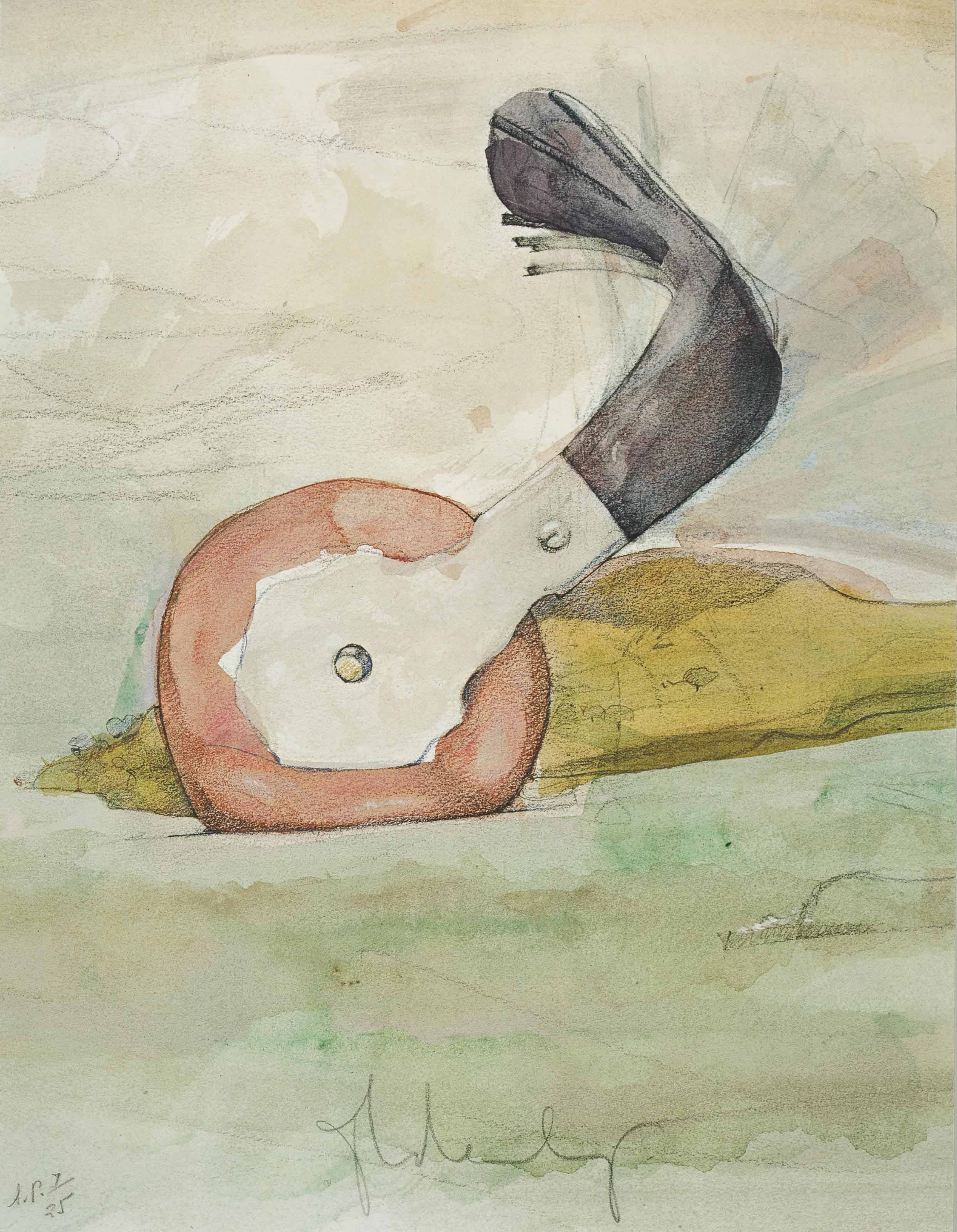 Claes Oldenburg — Предложение о сооружении колоссального памятника в виде ластика для пишущей машинки на острове Алькатрас