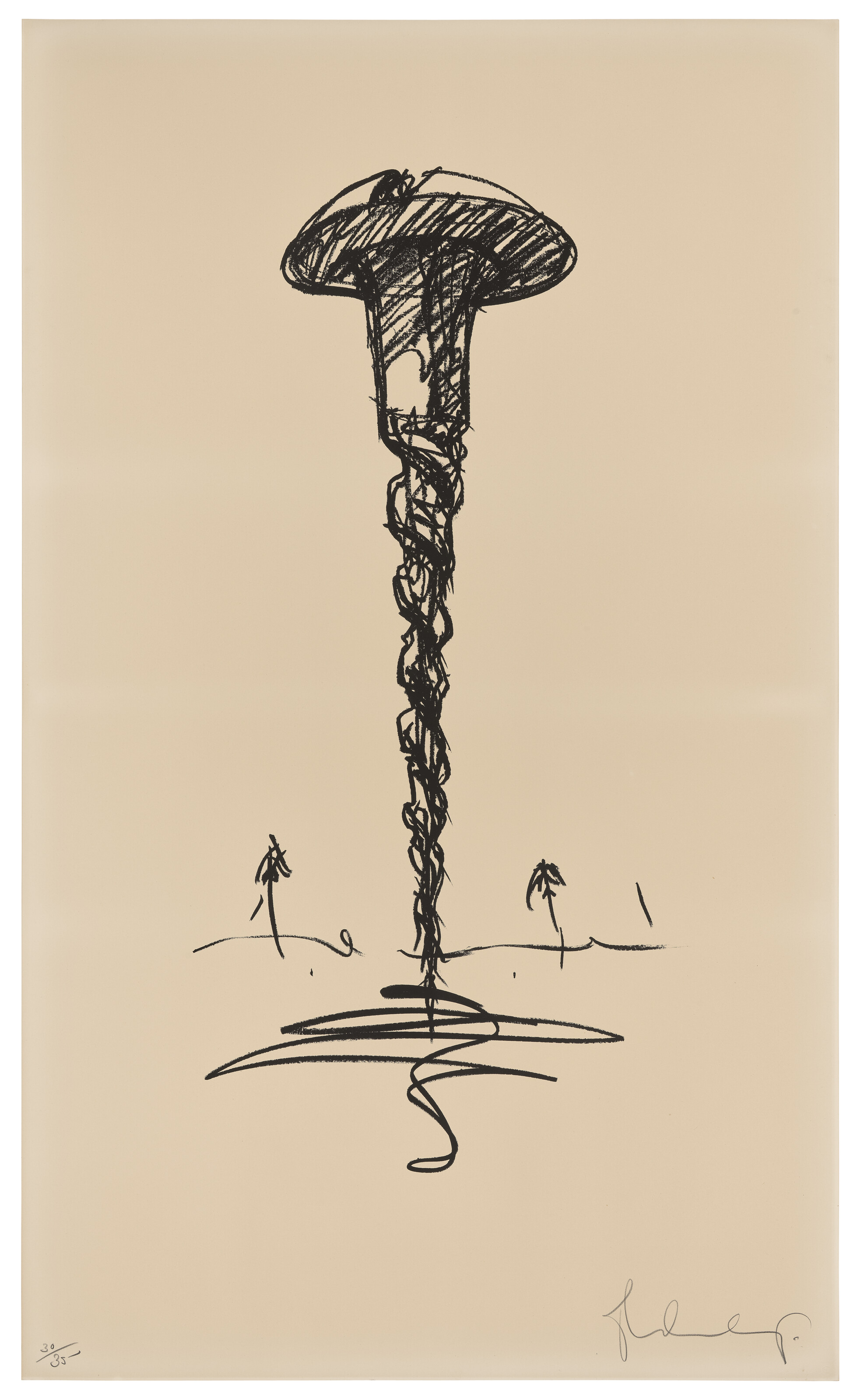 Claes Oldenburg — Колоссальный винт в ландшафтном дизайне — Тип 1