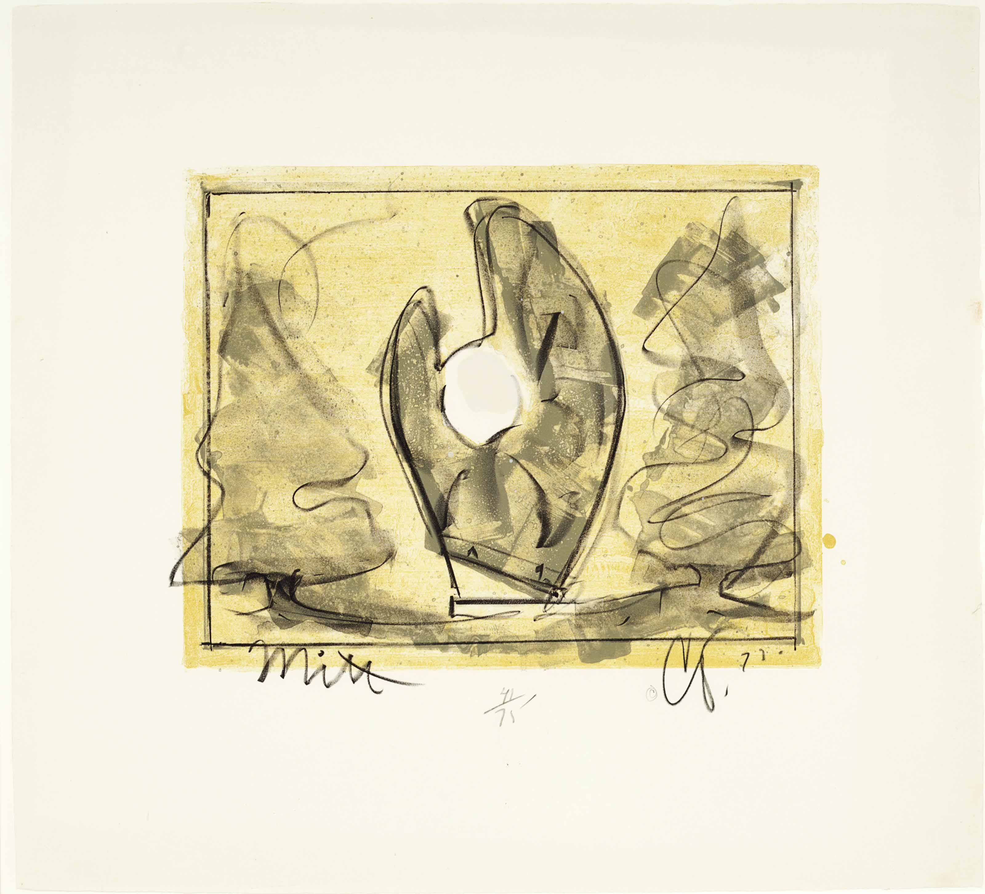 Claes Oldenburg — Стоячая перчатка с мячом