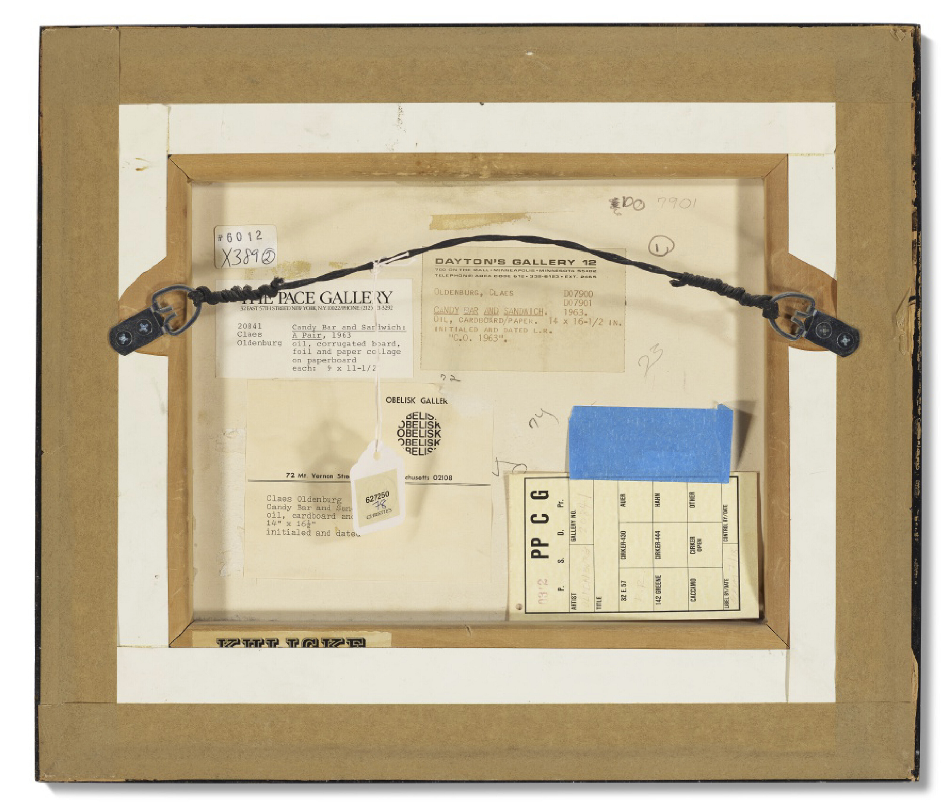 Claes Oldenburg — Шоколадный батончик и сэндвич: Пара, изображение 3