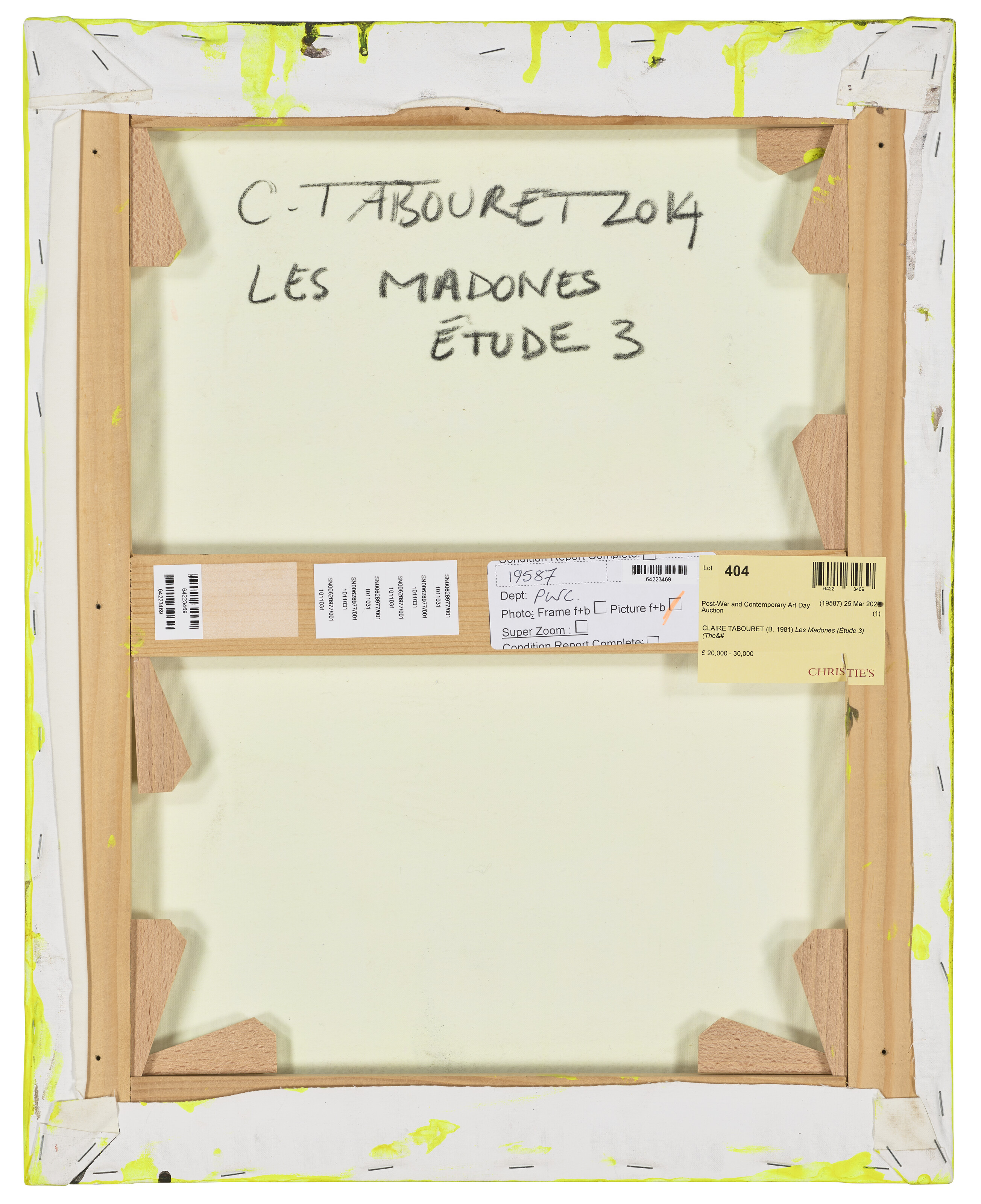 Claire Tabouret — Мадонны (этюд 3), изображение 3