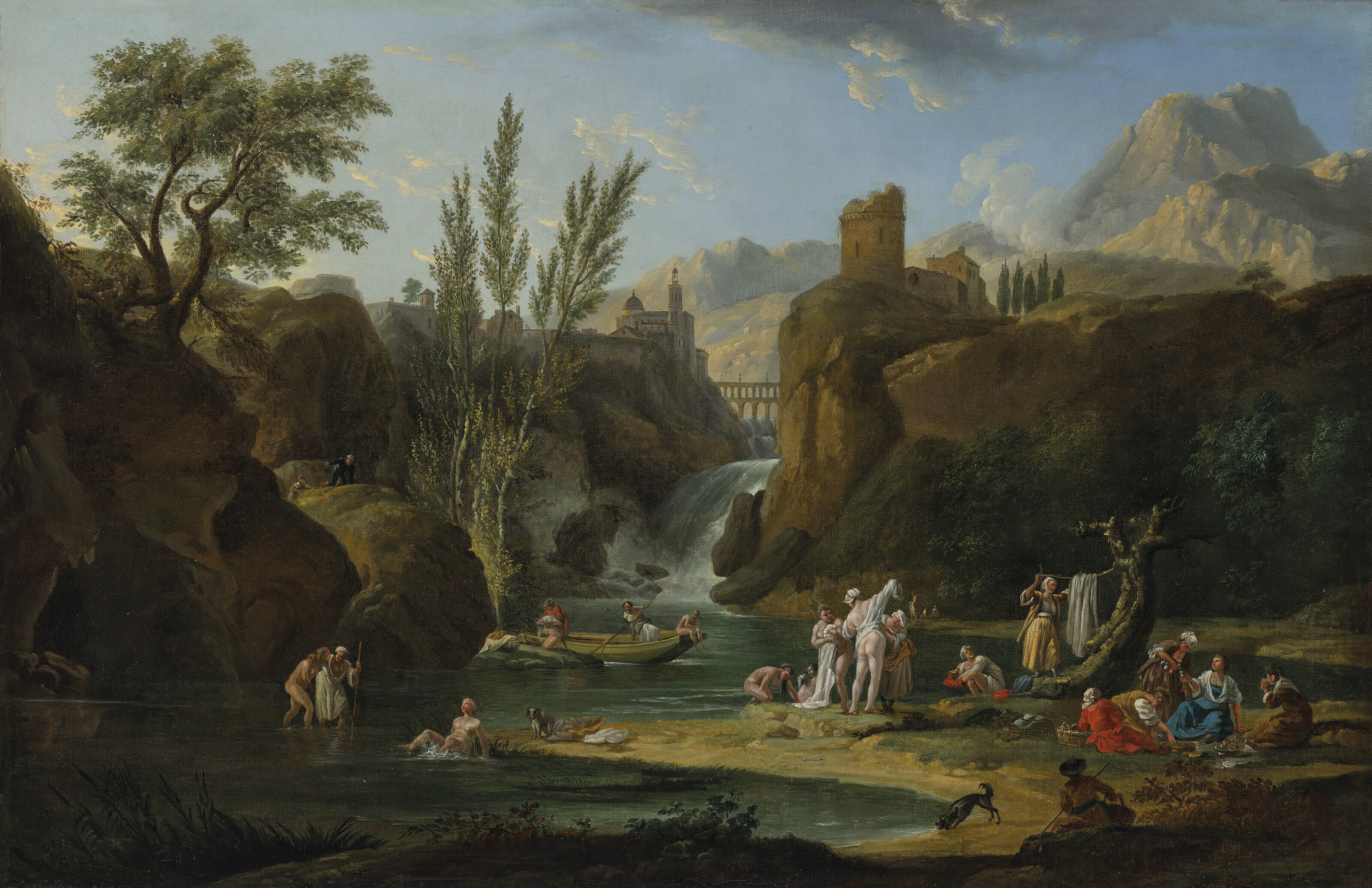 Claude Joseph Vernet — Утро, Купальщики