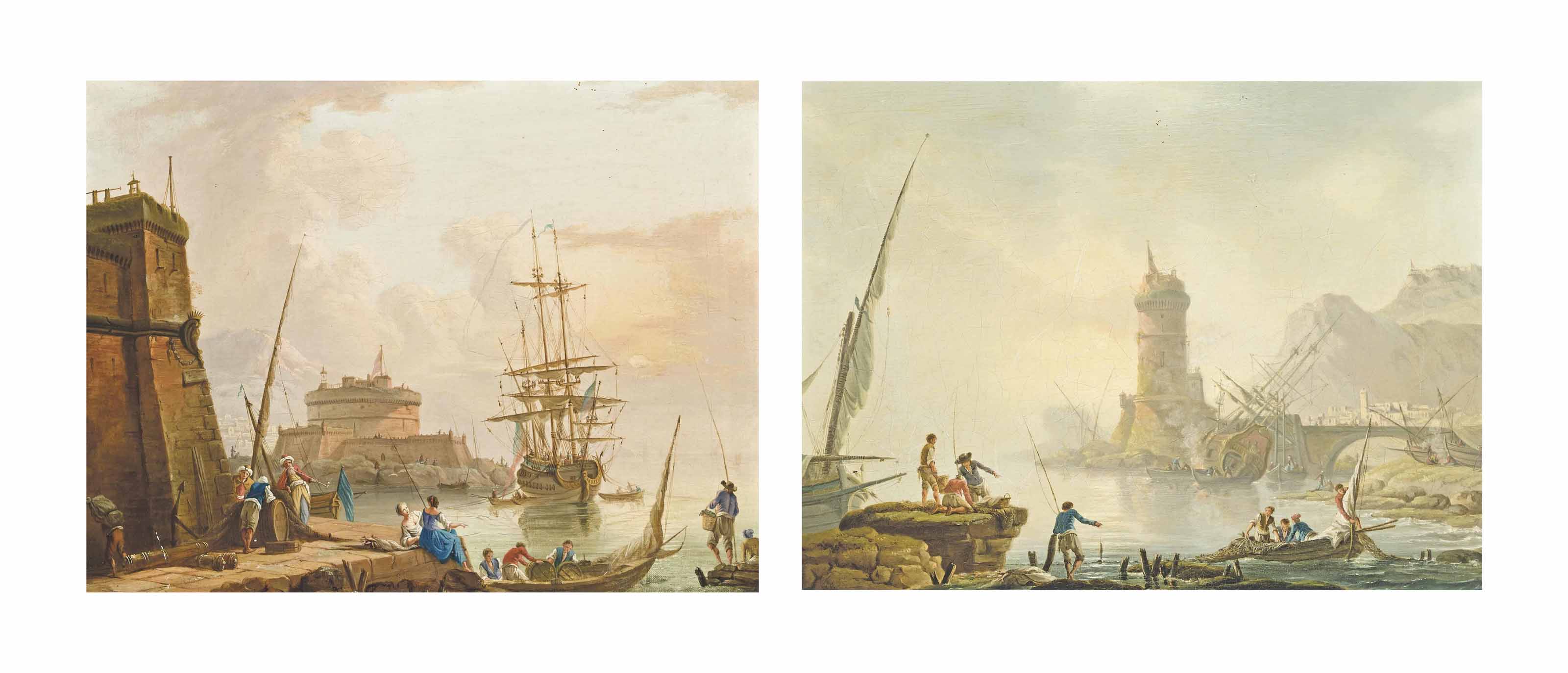 Claude Joseph Vernet — Утром и вечером