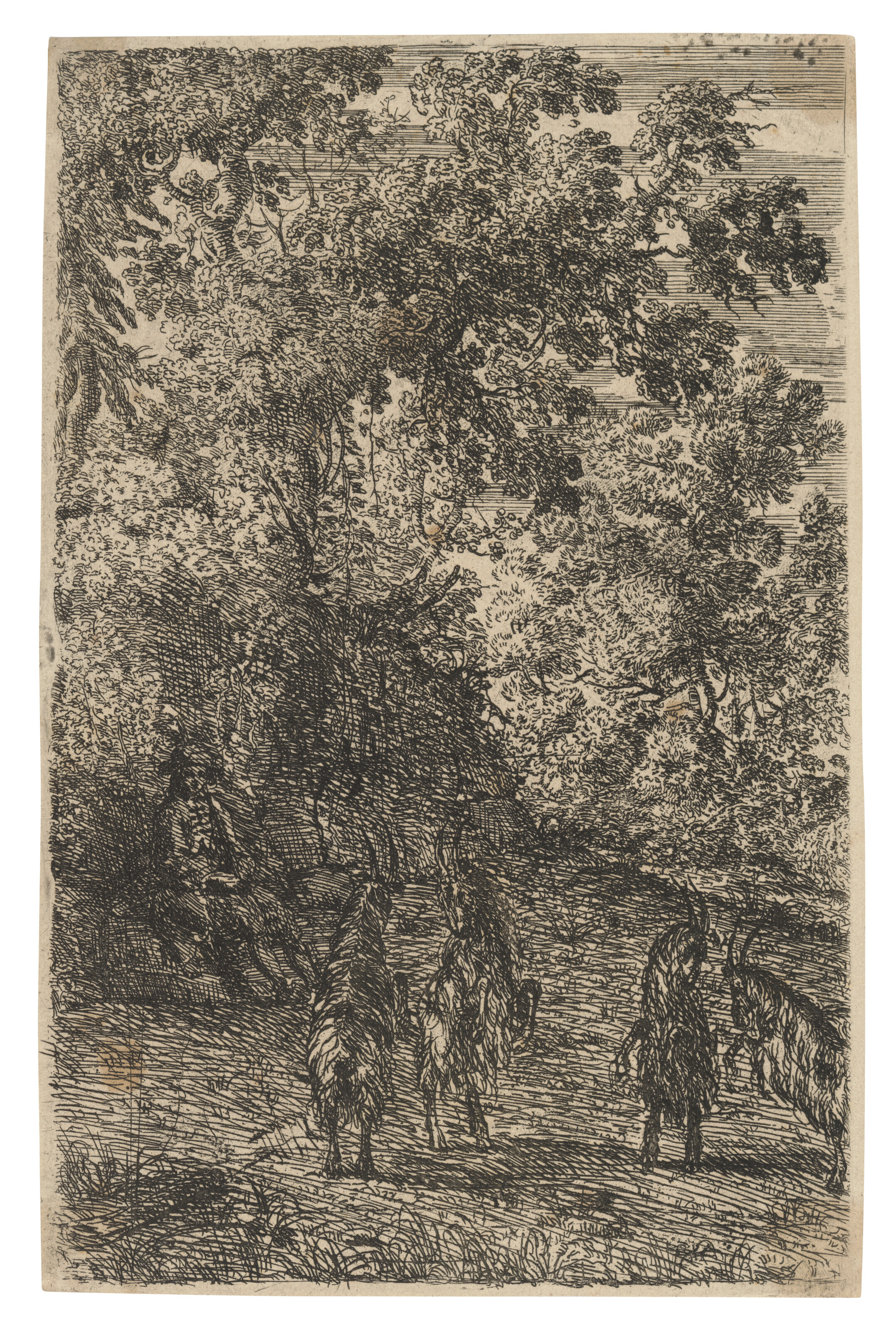Claude Lorrain — Четыре офорта, изображение 4