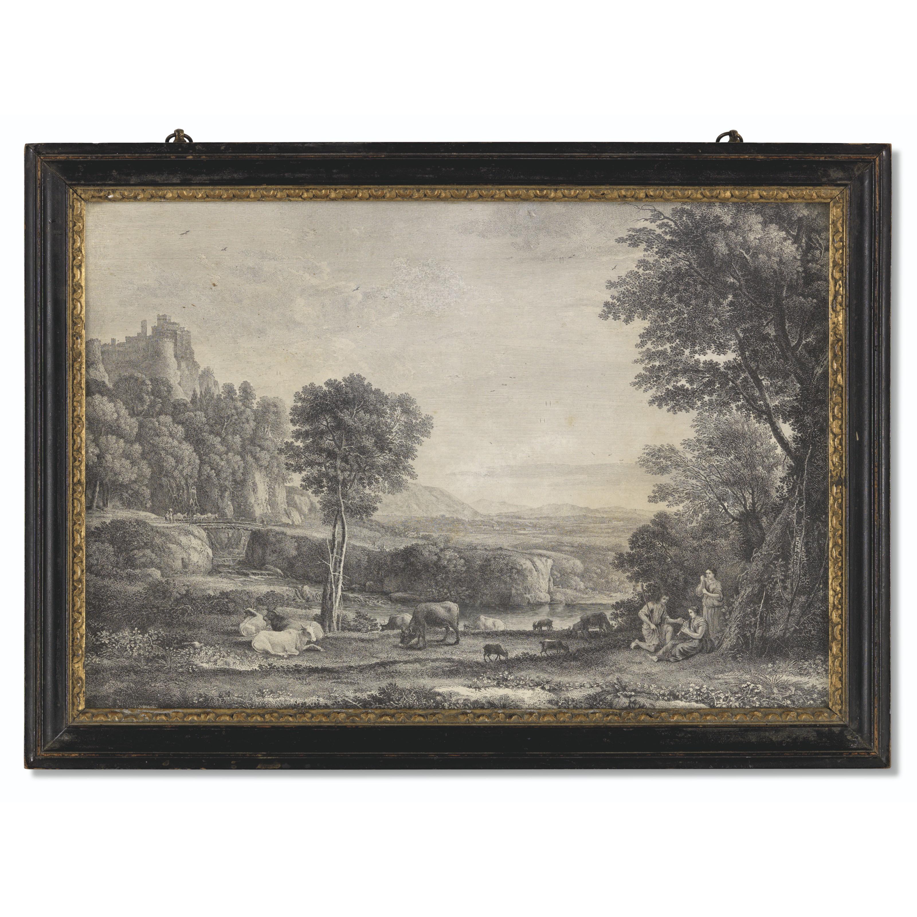 Claude Lorrain — Коллекция из шести пасторальных пейзажей, изображение 2