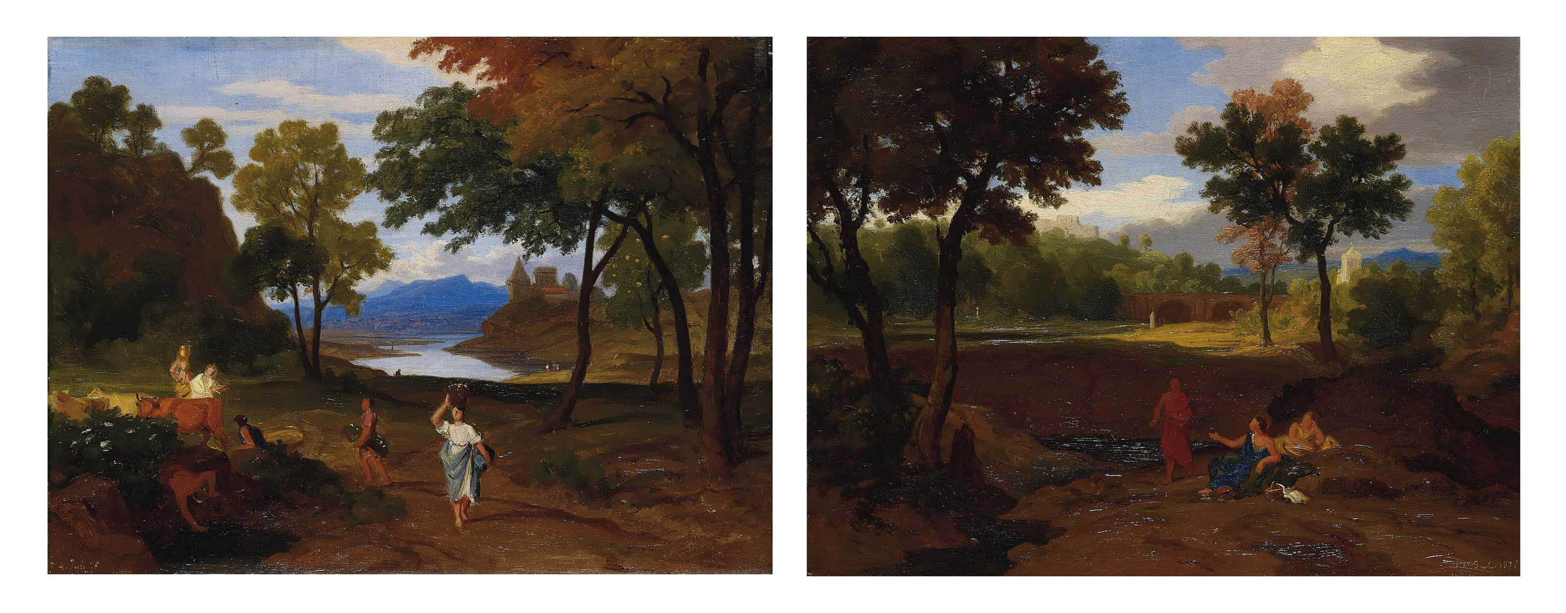 Claude Lorrain — "Цвейт-студиен" Клода Лоррена, 1878