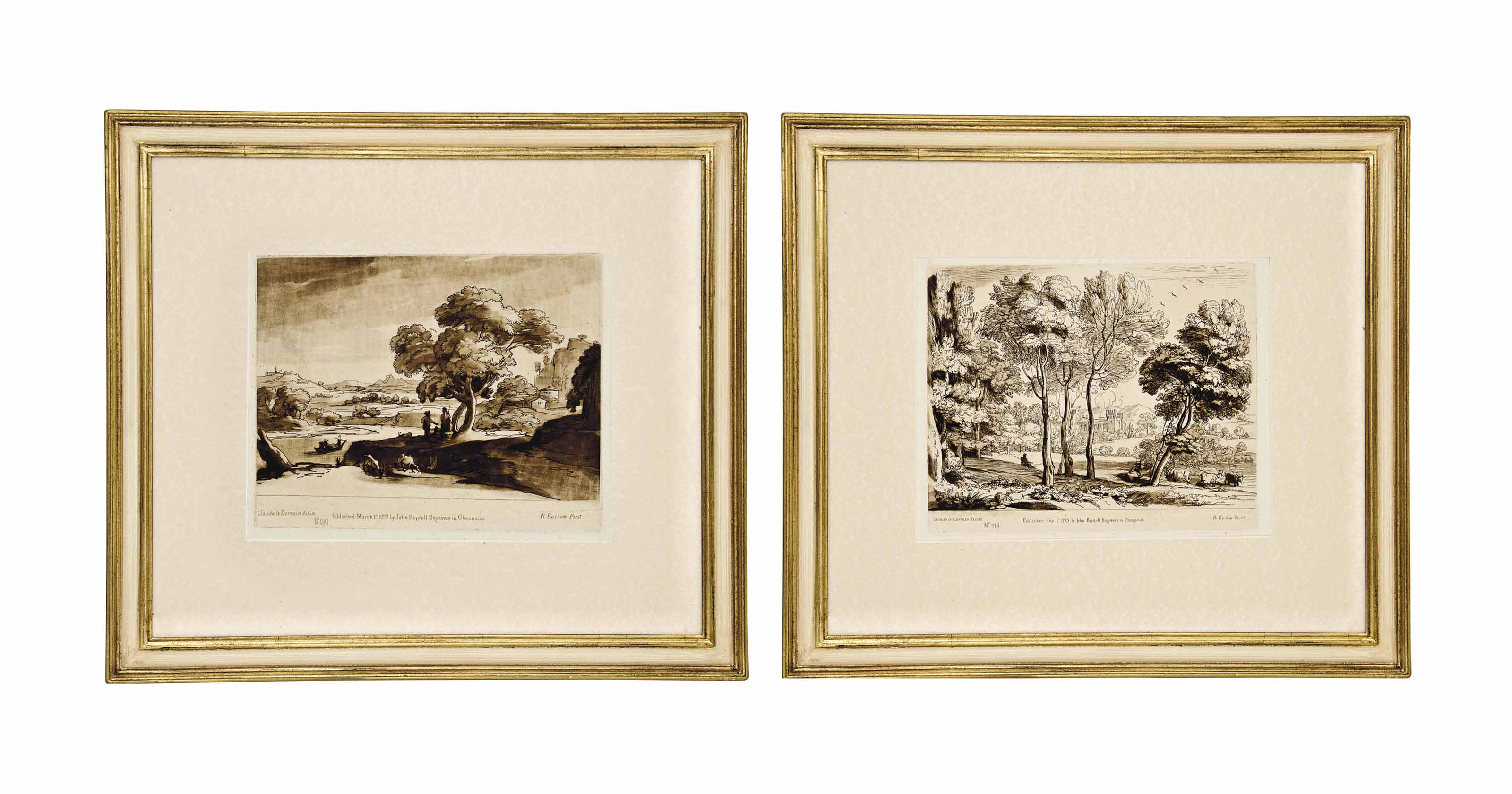 Claude Lorrain — ОПУБЛИКОВАНО Р. ЭРЛОМОМ, ЛОНДОН, ОКОЛО 1777 ГОДА, ПЕРВОЕ ИЗДАНИЕ