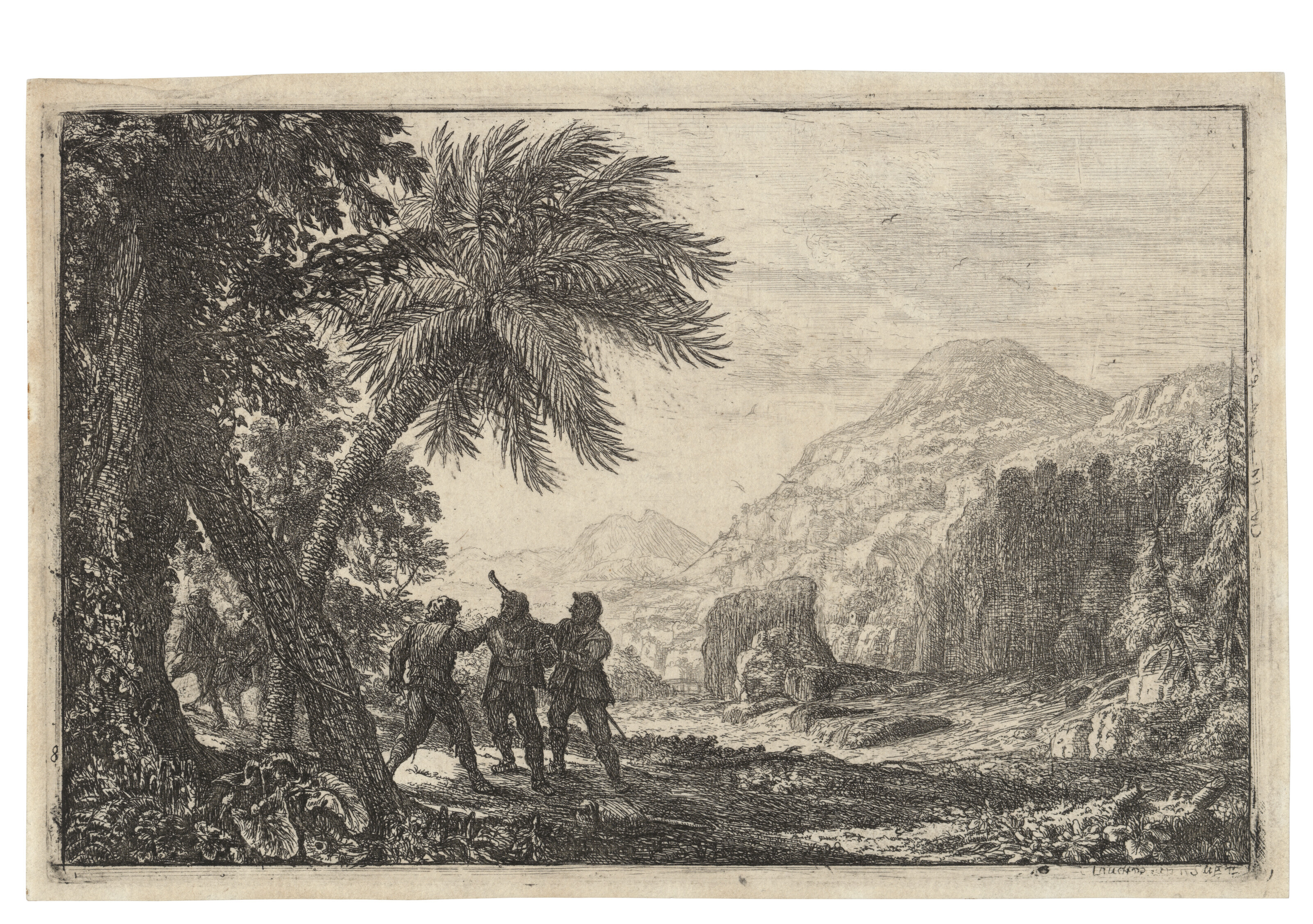Claude Lorrain — Сцена с разбойниками