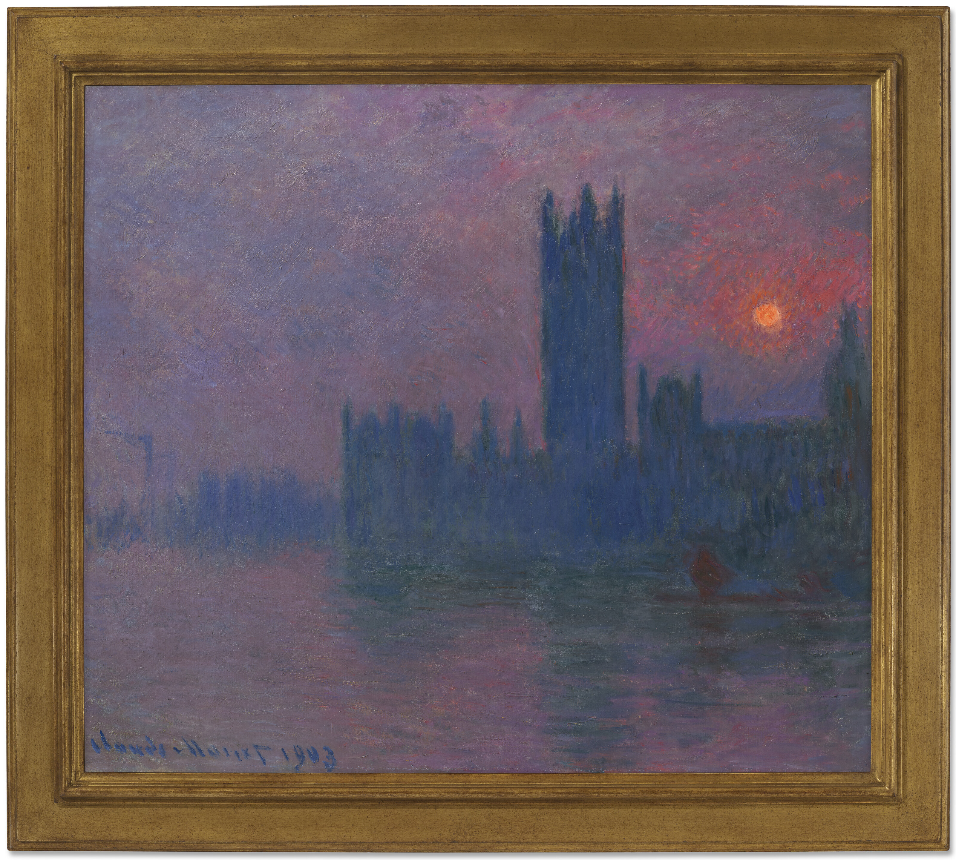 Claude Monet — Парламент, солей кушетка, изображение 2