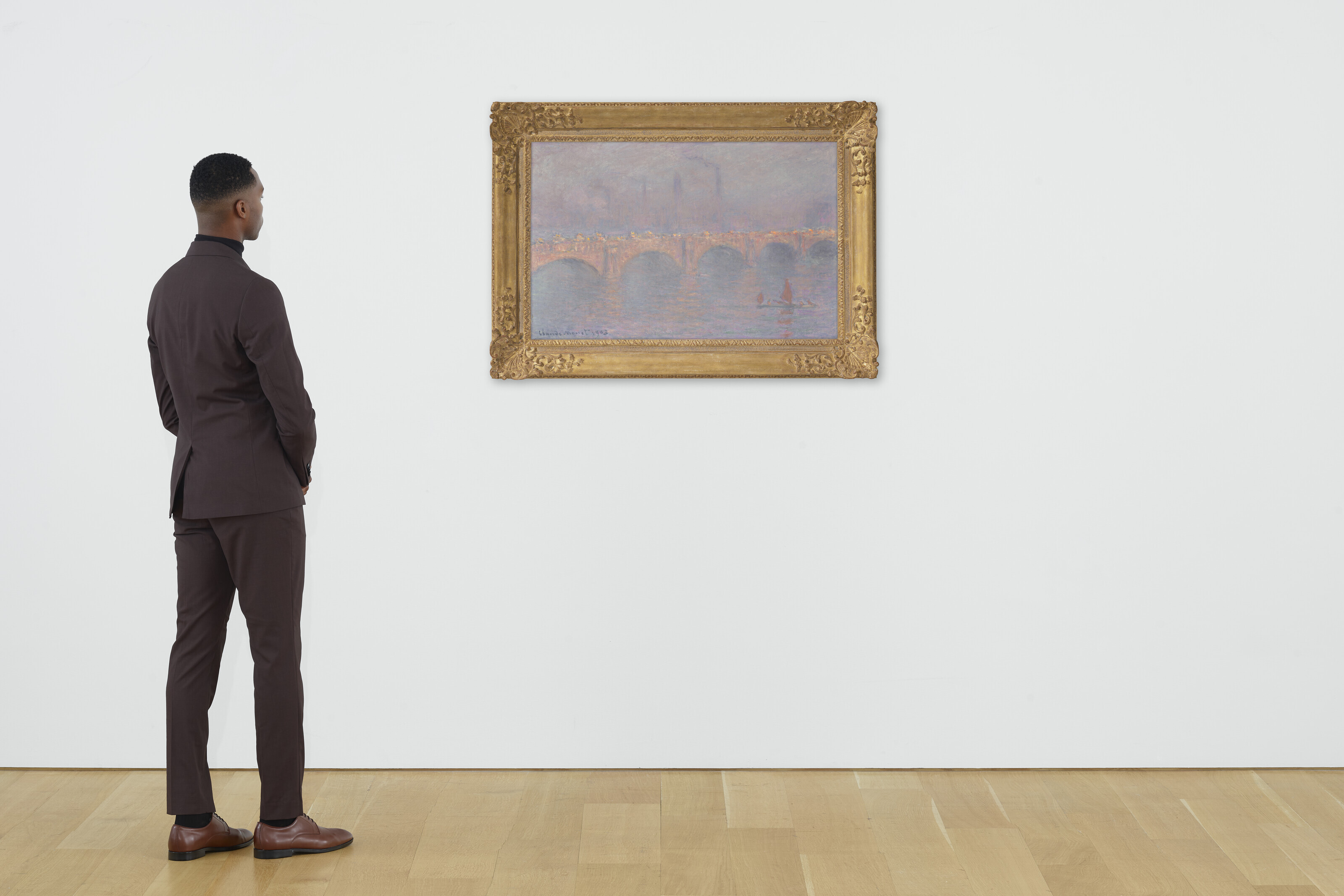 Claude Monet — Мост Ватерлоо, солей вуаля, изображение 4
