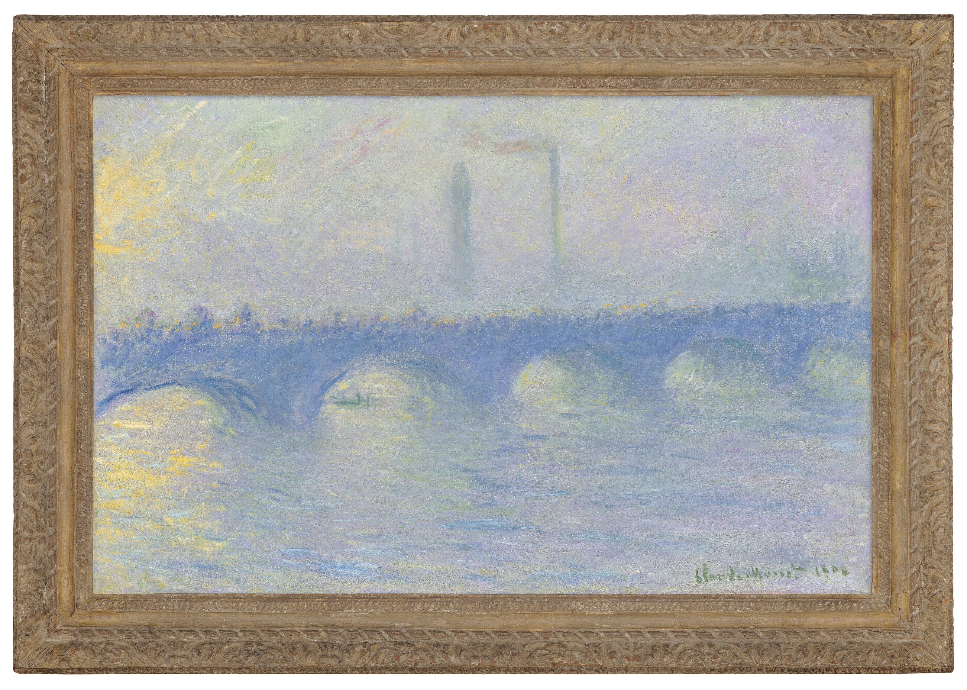 Claude Monet — Мост Ватерлоо, эффект брюмера, изображение 2