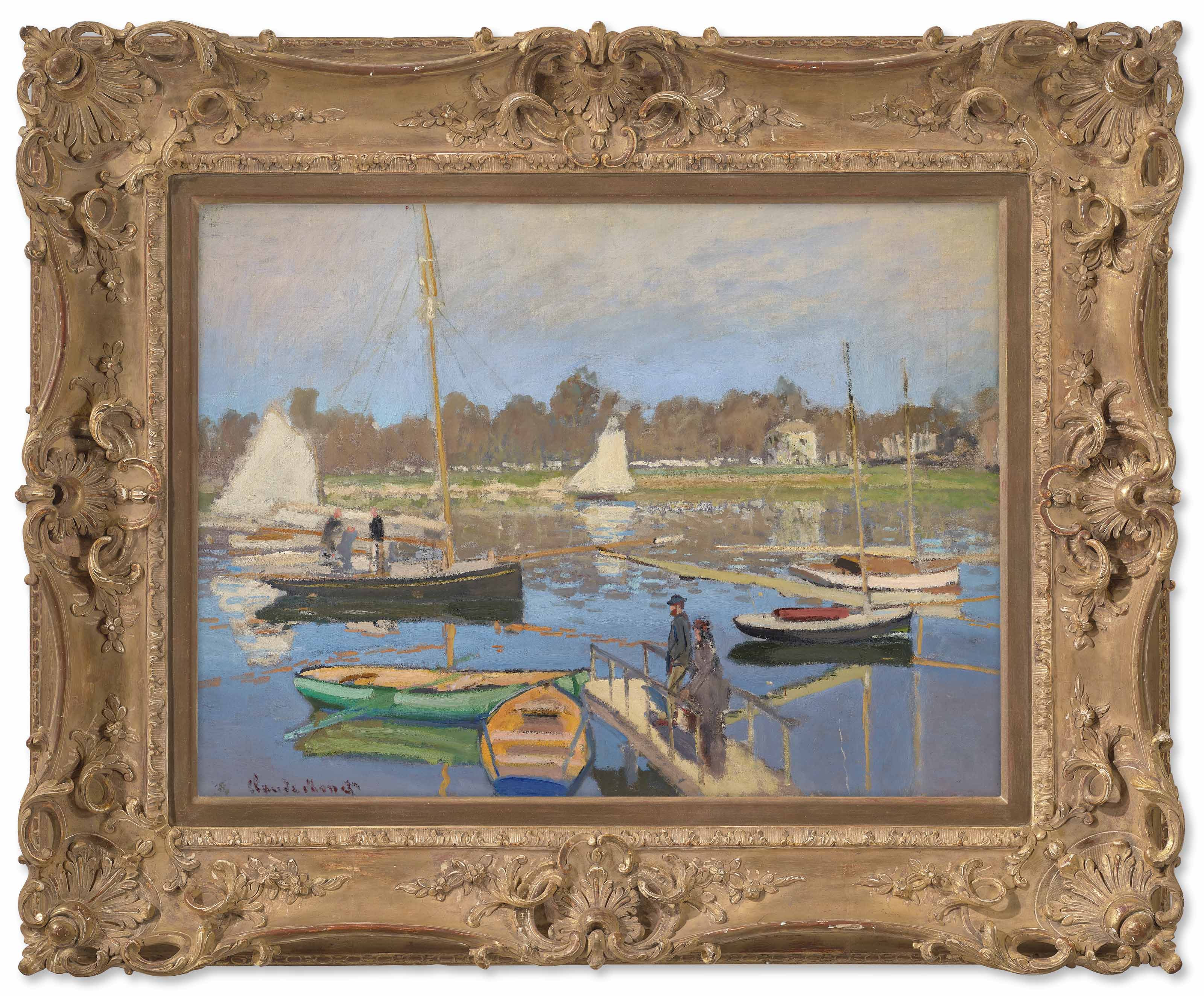 Claude Monet — Ле-Бассин-д'Аржантей, изображение 2