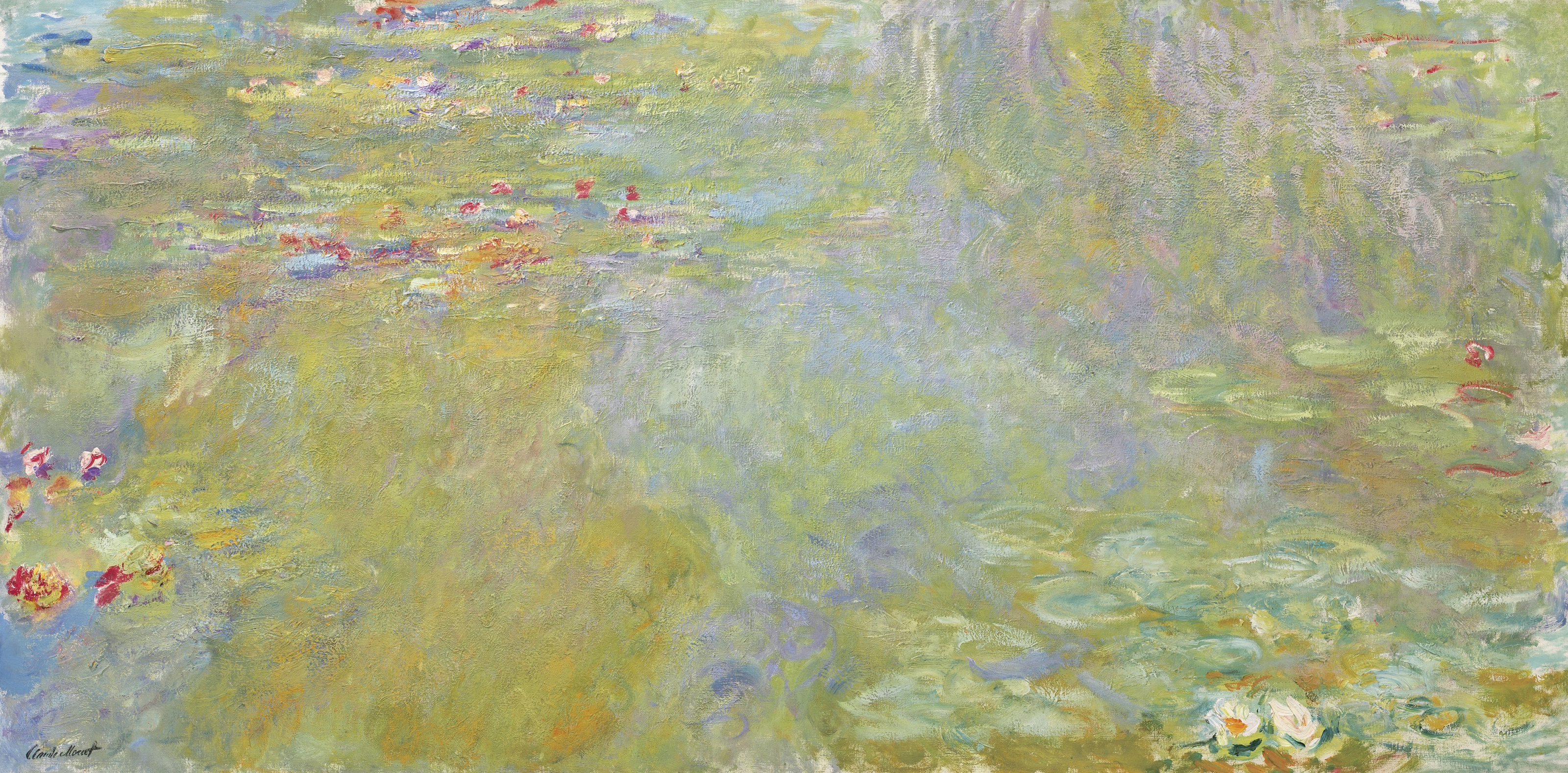 Claude Monet — Бассейн с нимфеями, изображение 2