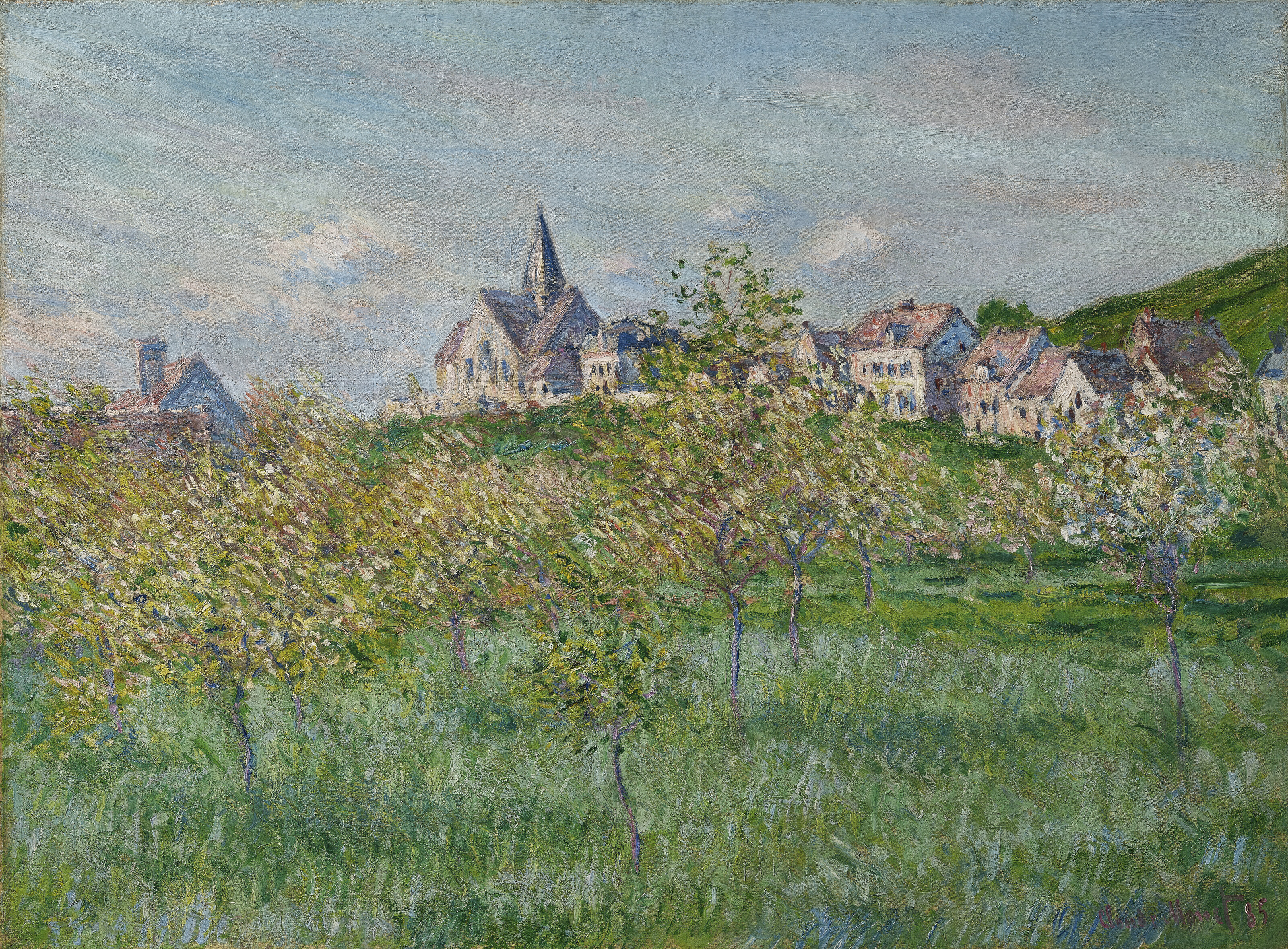 Claude Monet — Печать в Живерни, эффект апре-миди, изображение 1