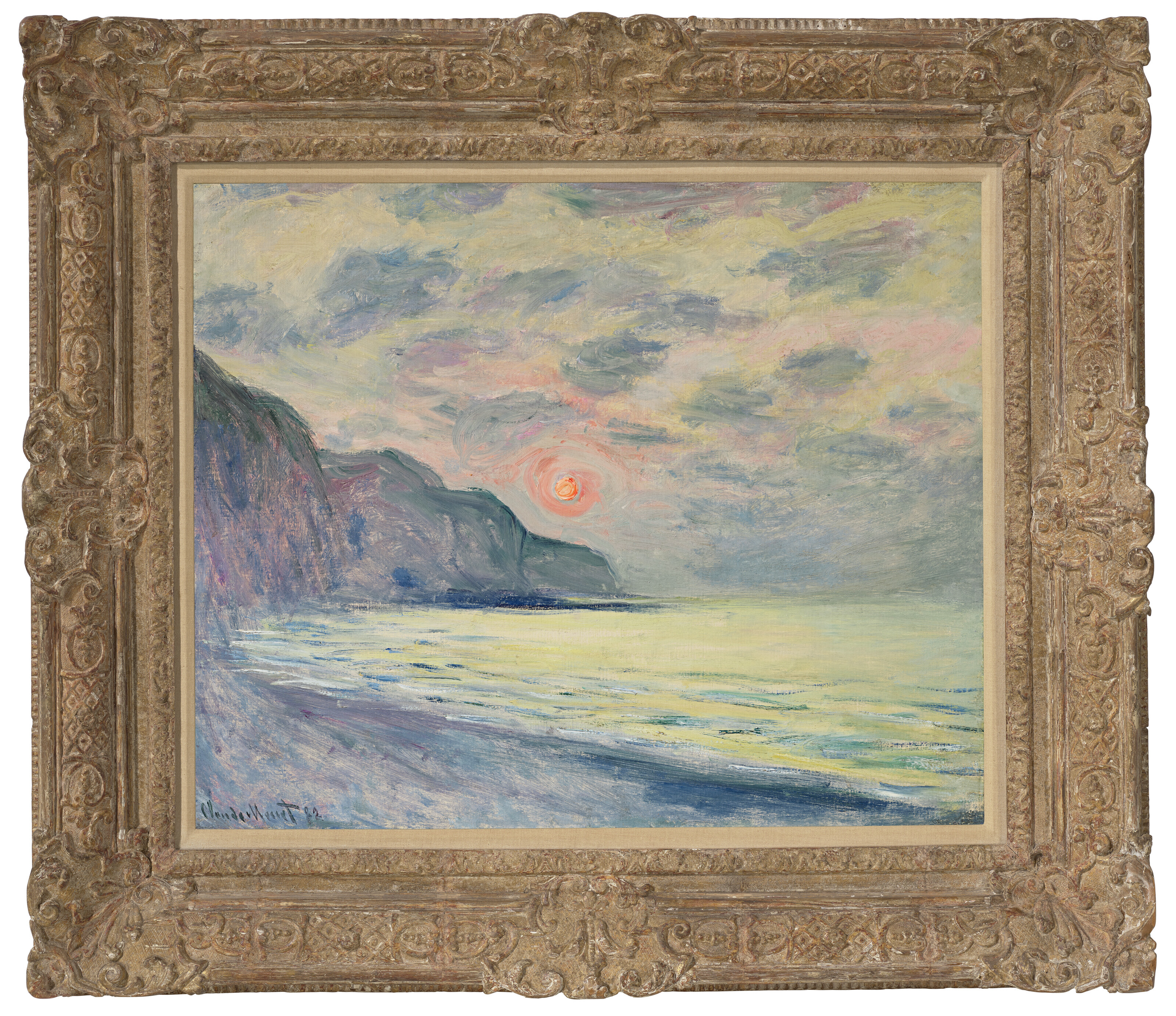 Claude Monet — Солей кушан, темпс Брюме, Пурвиль, изображение 2
