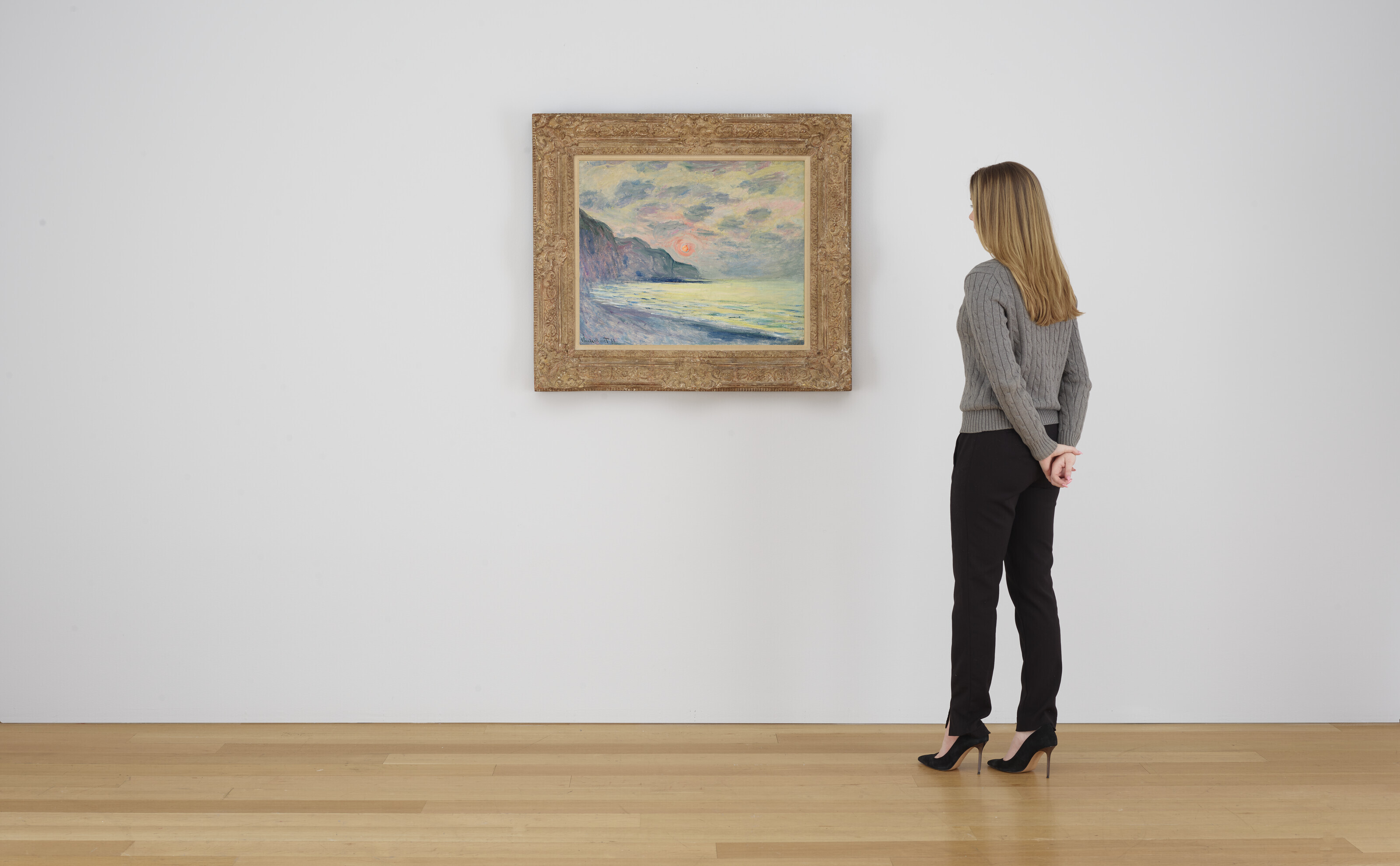 Claude Monet — Солей кушан, темпс Брюме, Пурвиль, изображение 5